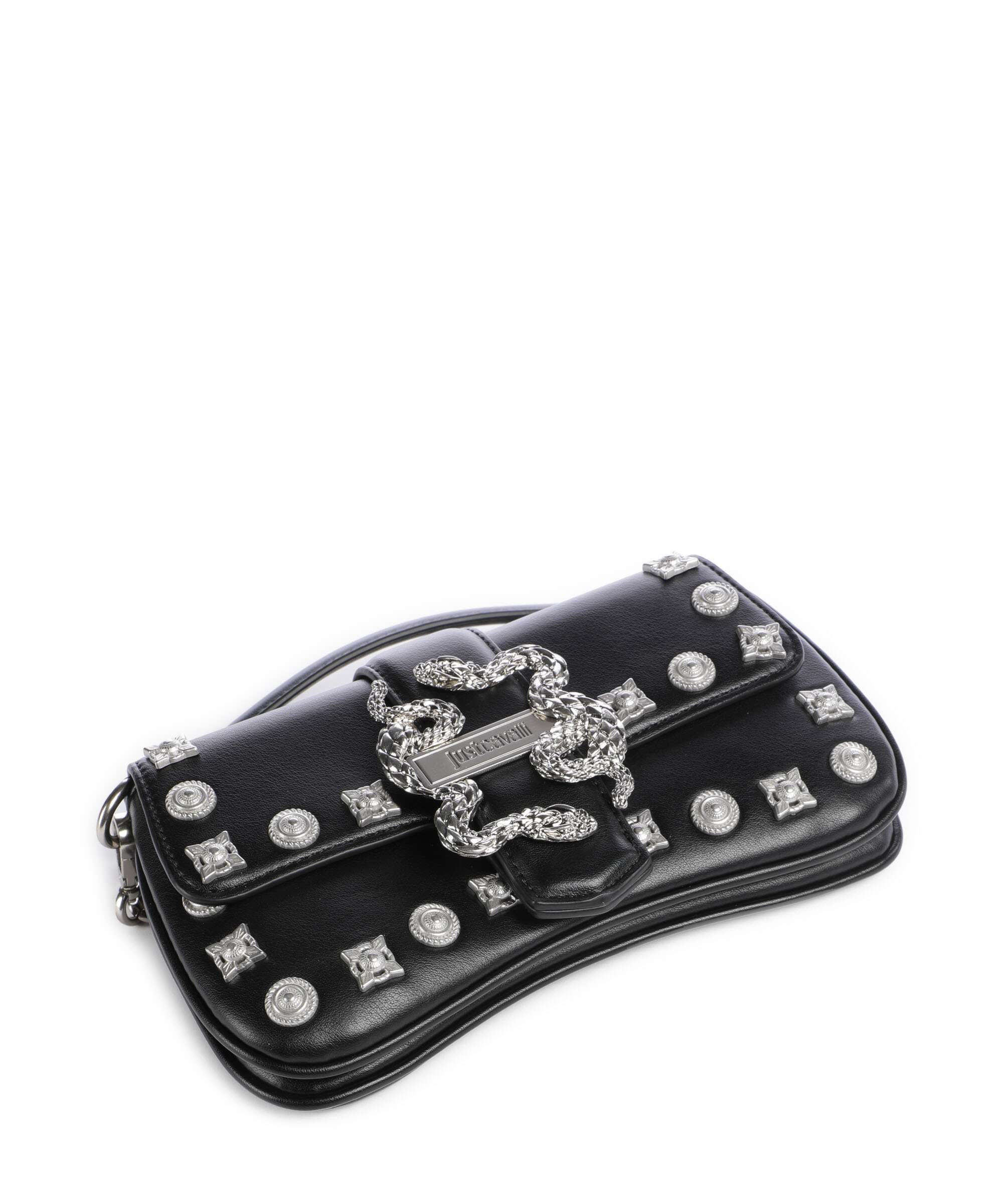 Just Cavalli Iconic Snakes Torba przez ramię black - Image 5