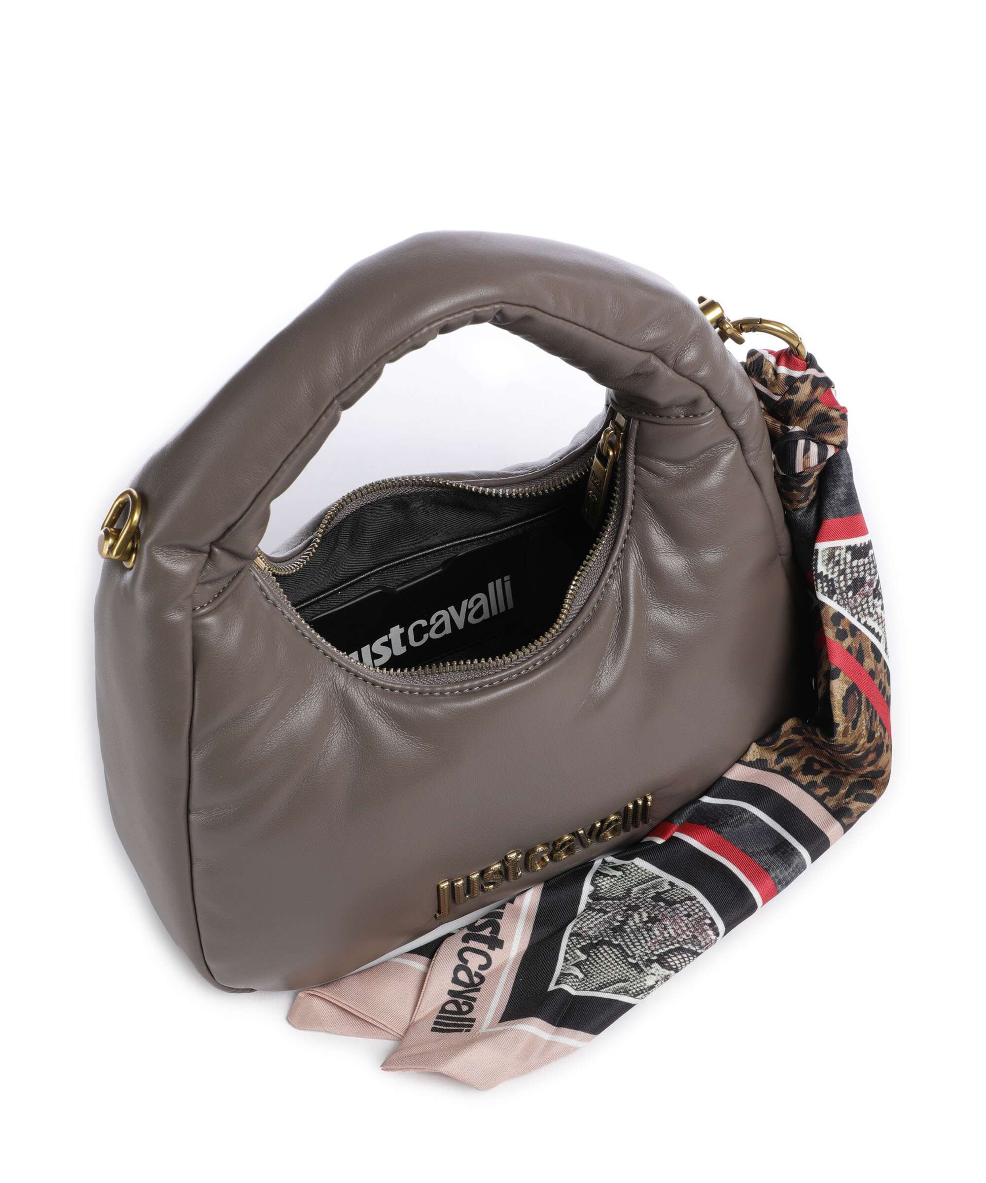 Just Cavalli Puffy Foulard Torebka taupe - Image 6