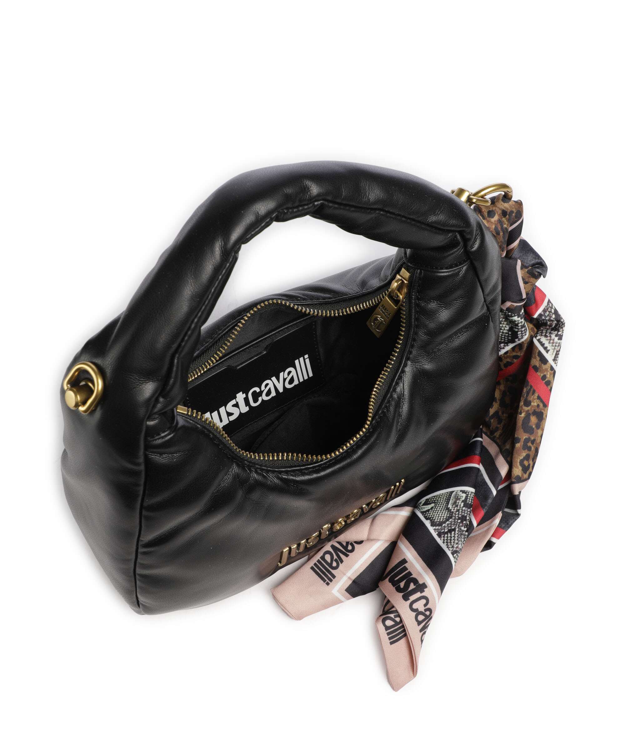 Just Cavalli Puffy Foulard Torebka black - Image 6