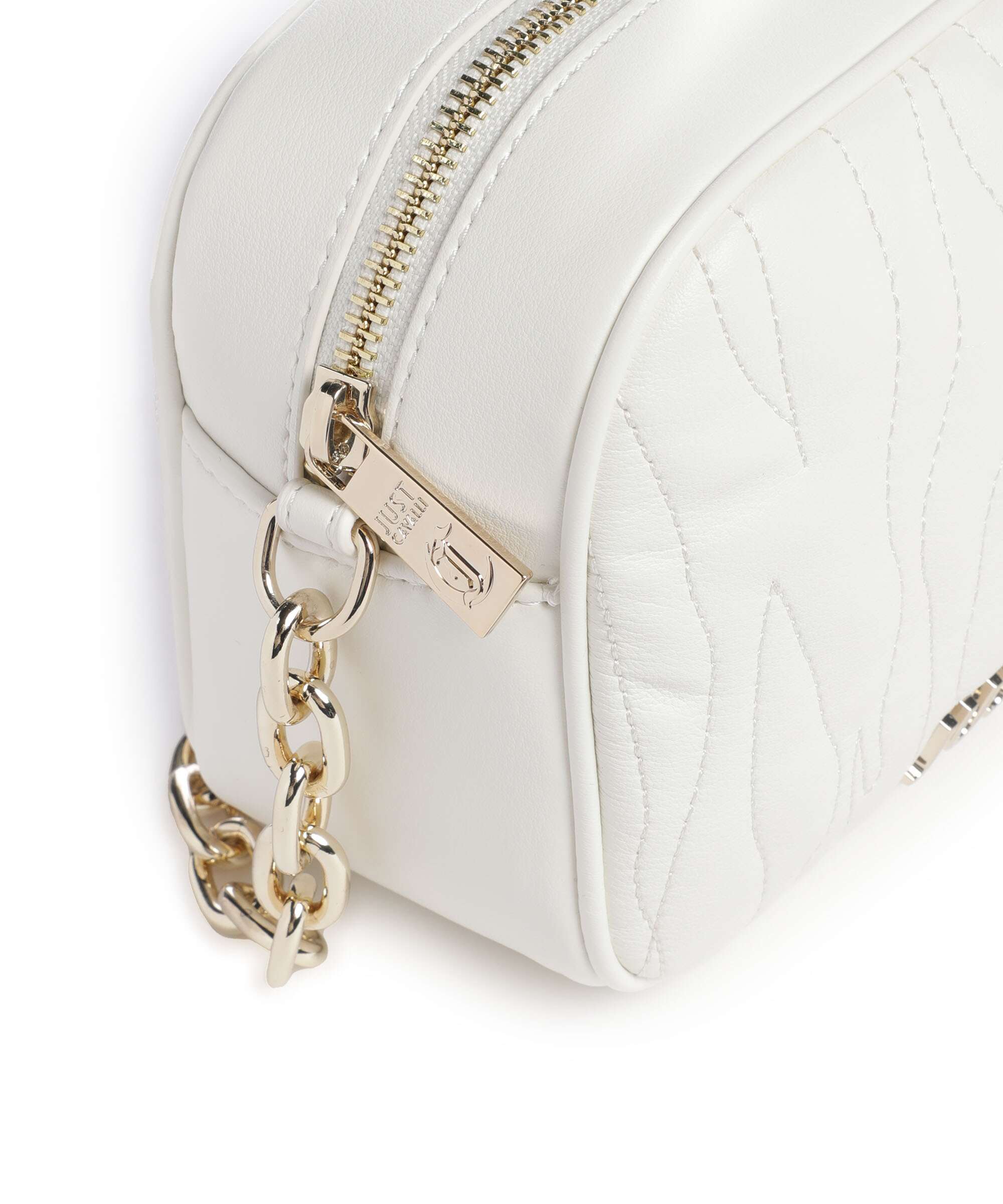 Just Cavalli Quilted Zebra Torba przez ramię white - Image 4