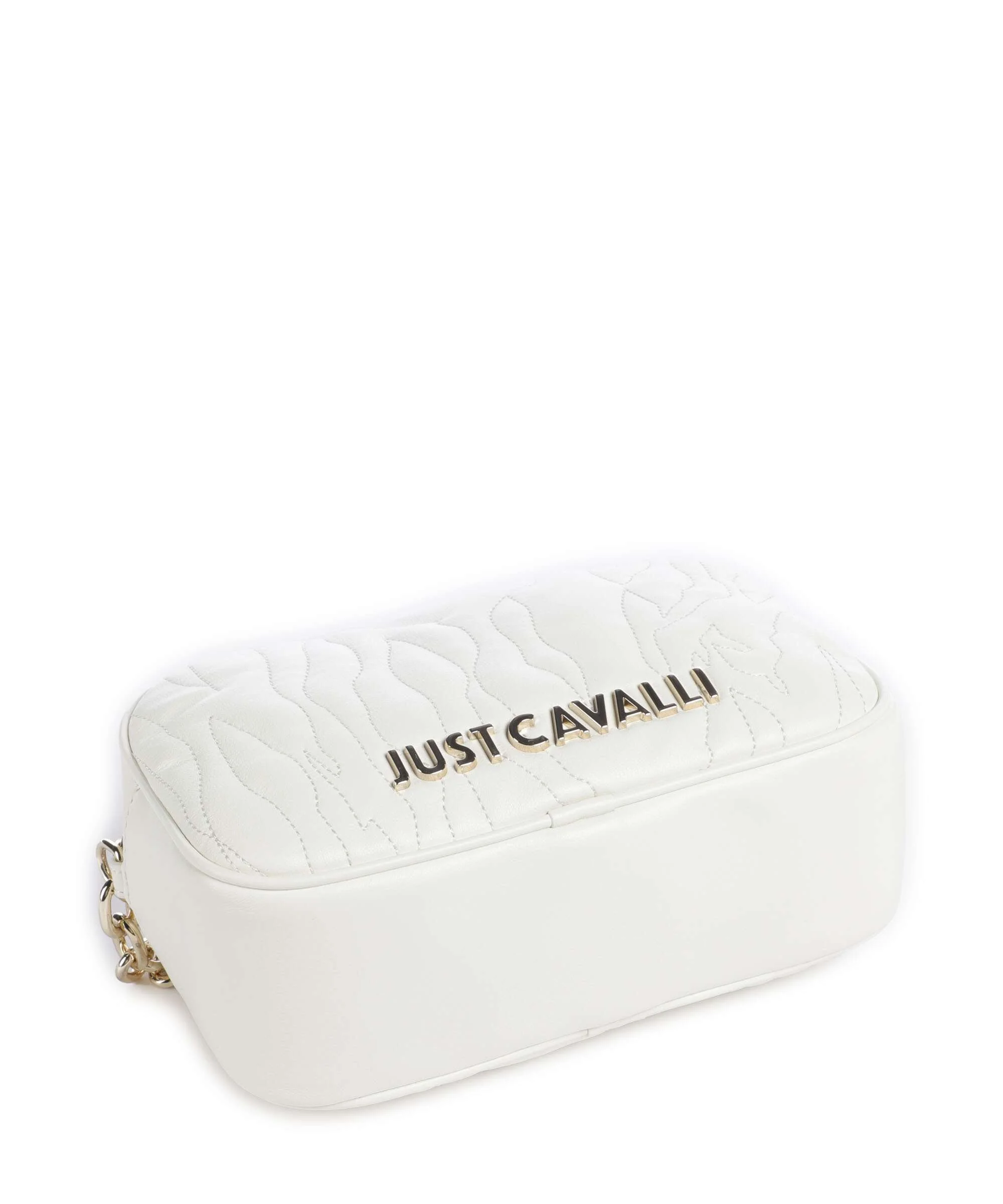 Just Cavalli Quilted Zebra Torba przez ramię white - Image 5