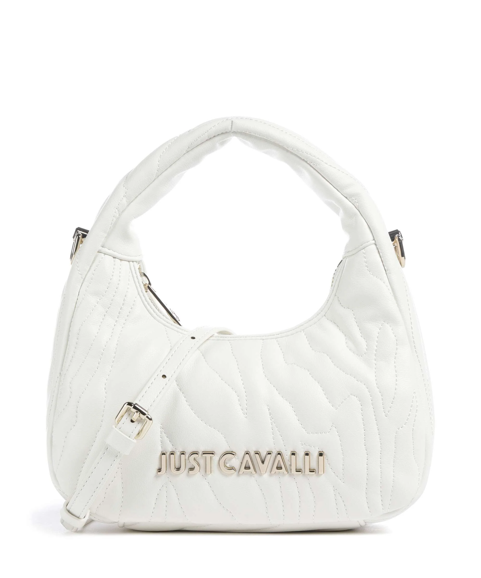 Just Cavalli Quilted Zebra Torebka white