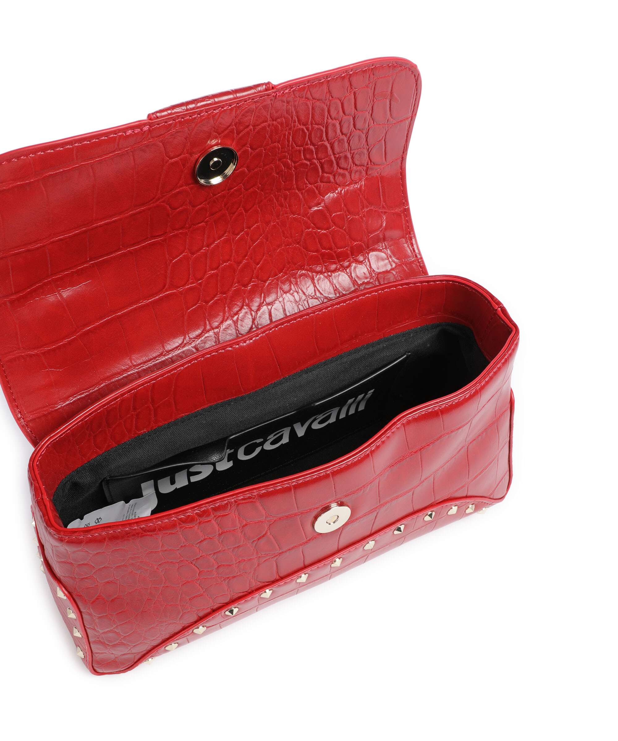 Just Cavalli Studs Torba na ramię tango red - Image 7