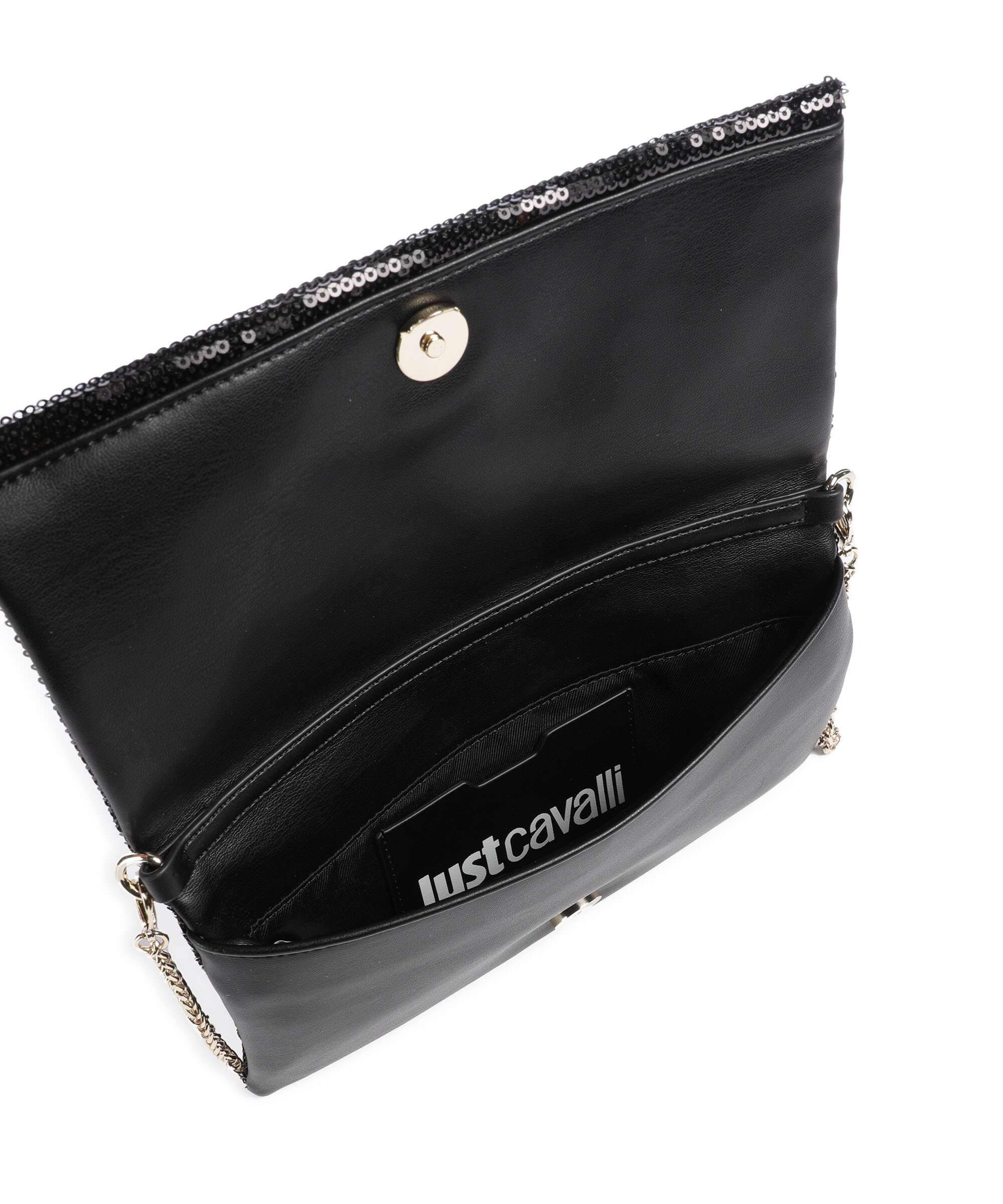 Just Cavalli Torba przez ramię black - Image 7
