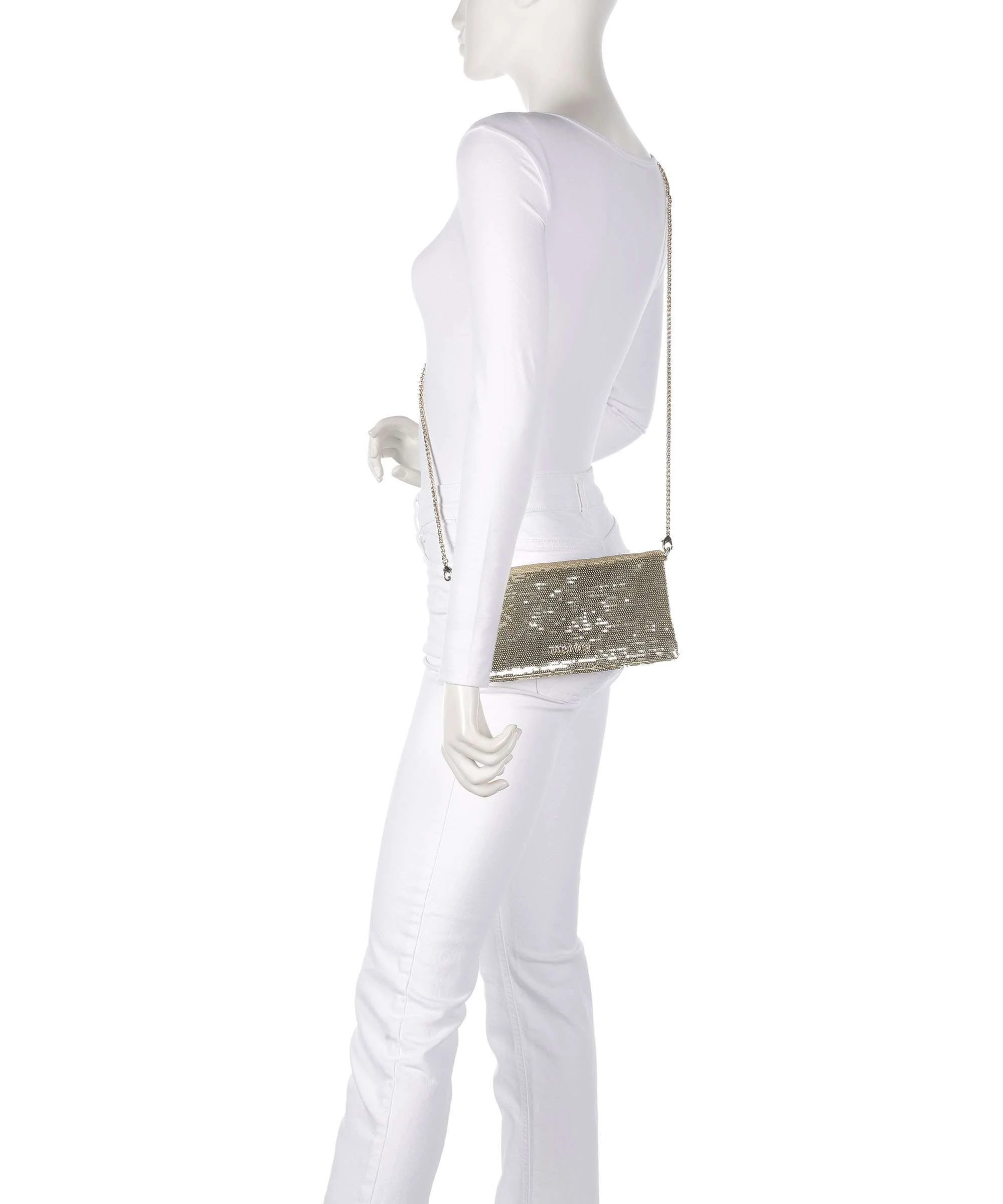 Just Cavalli Torba przez ramię light gold - Image 3