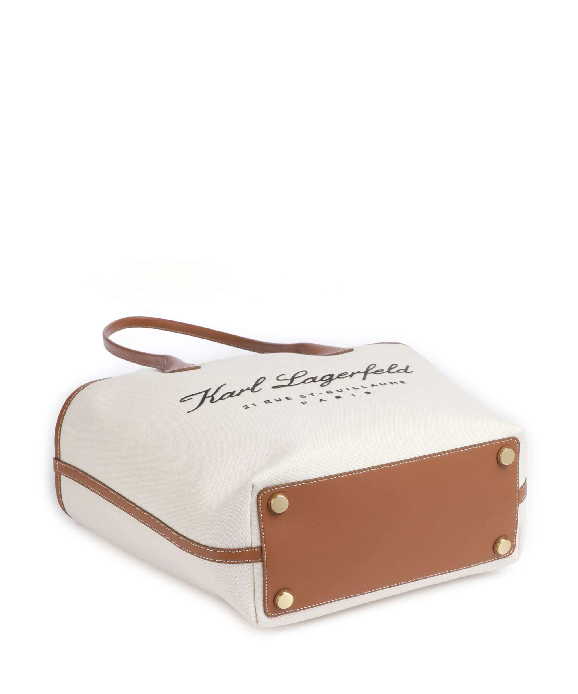 Karl Lagerfeld Hotel Karl Medium Torba na zakupy natural canvas/tan - Image 4