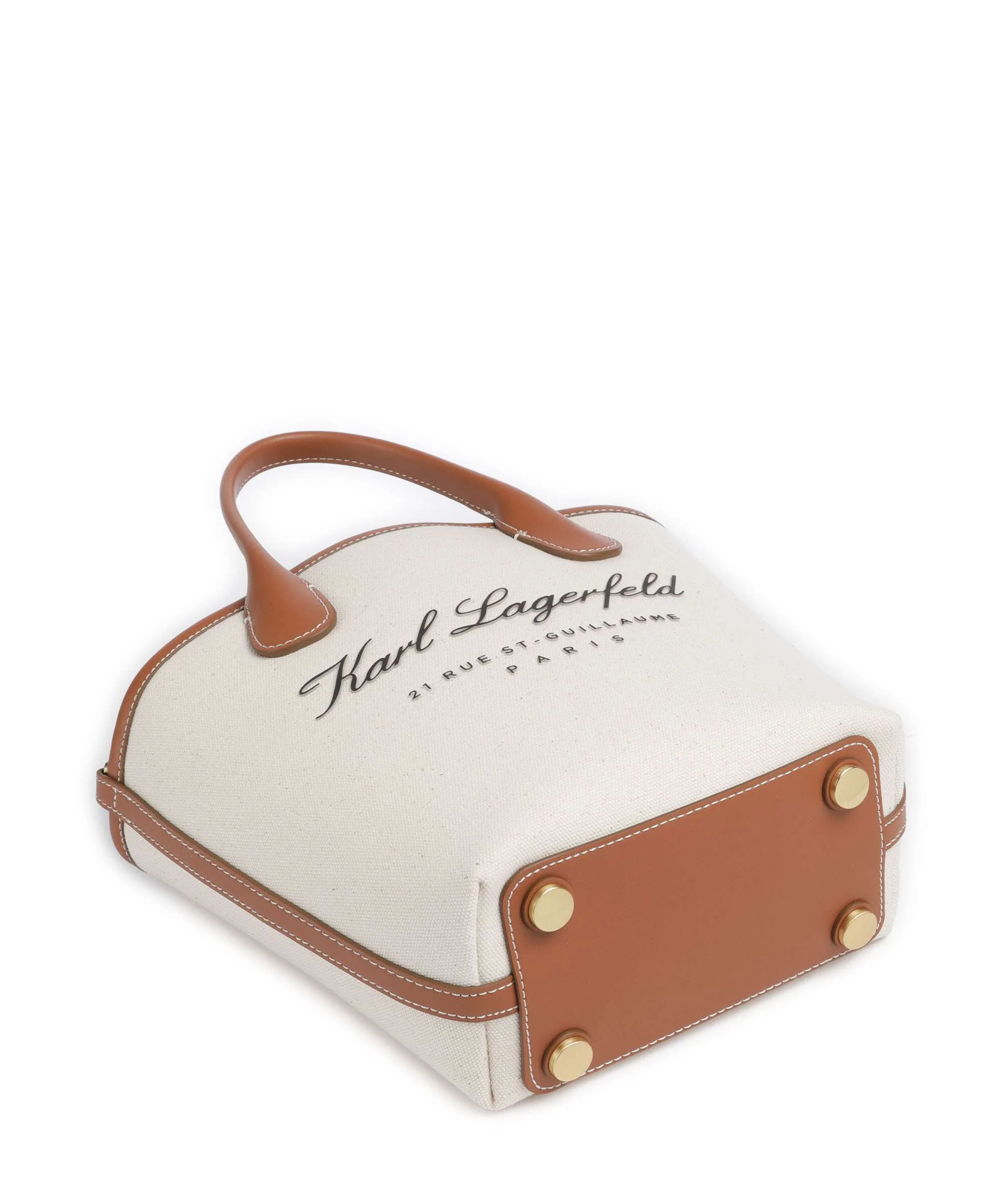 Karl Lagerfeld Hotel Karl Small Torba przez ramię natural canvas/tan - Image 5