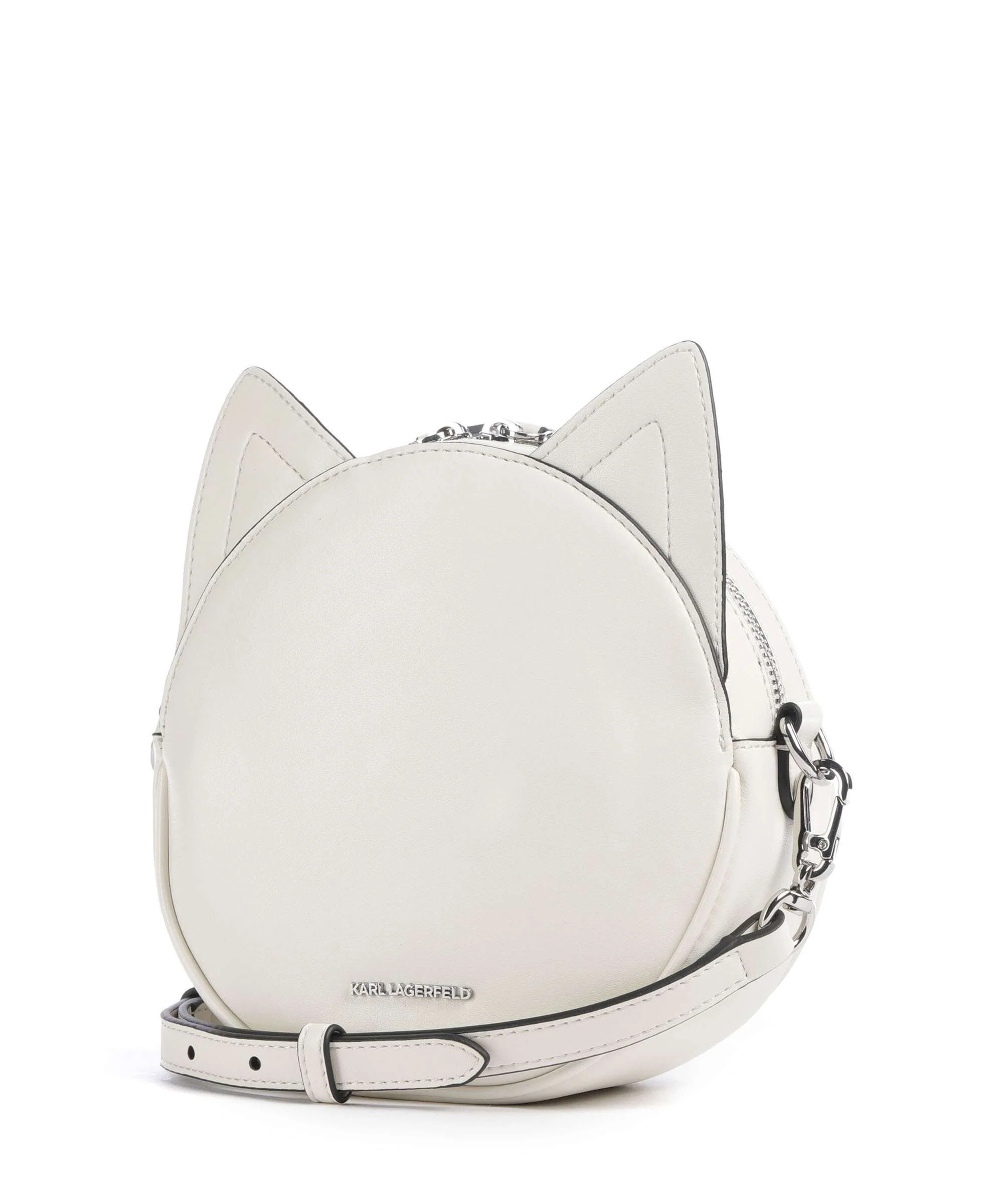 Karl Lagerfeld Ikon Chat Torba przez ramię off white - Image 2