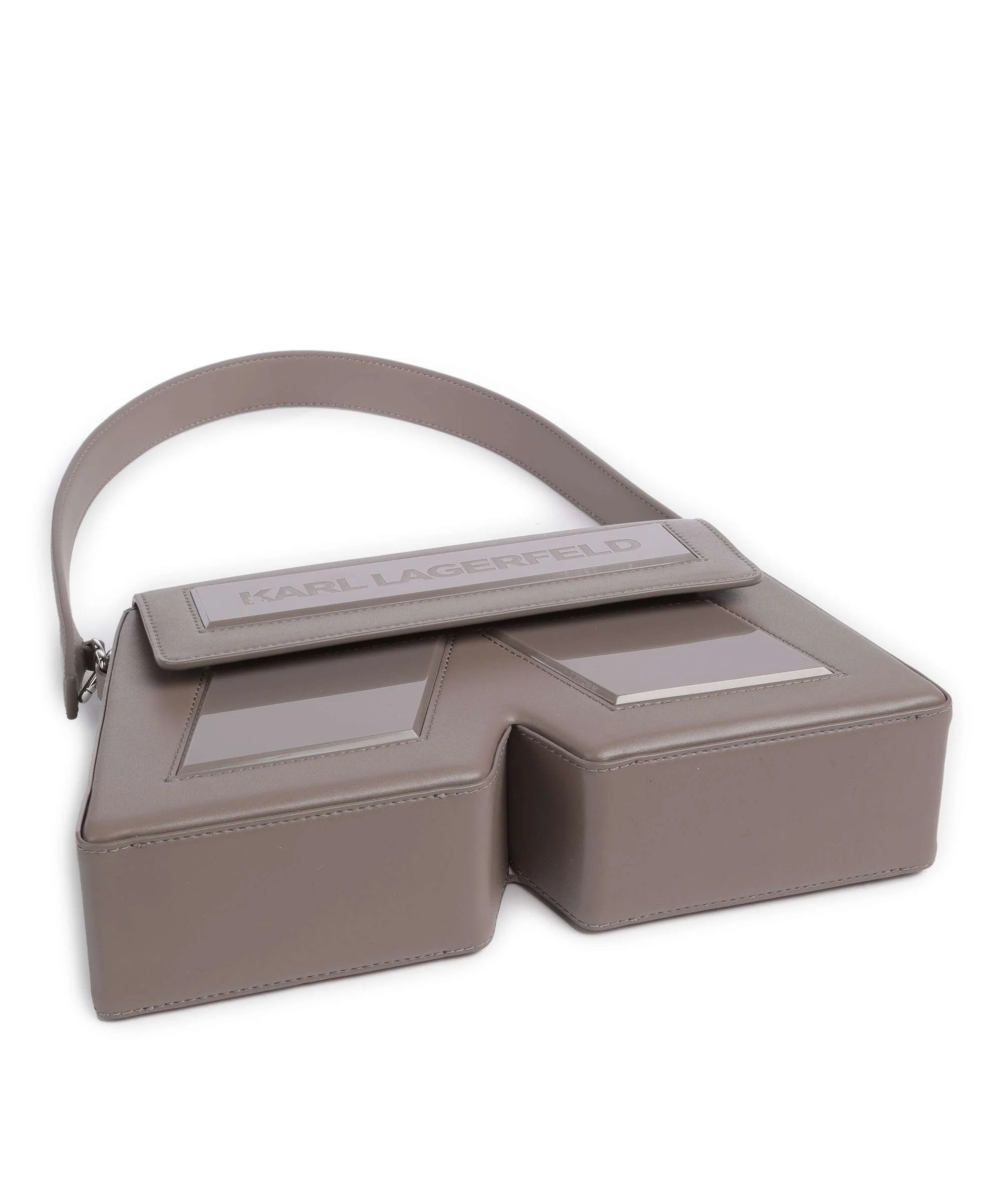 Karl Lagerfeld Ikon K Torba na ramię ash grey - Image 5
