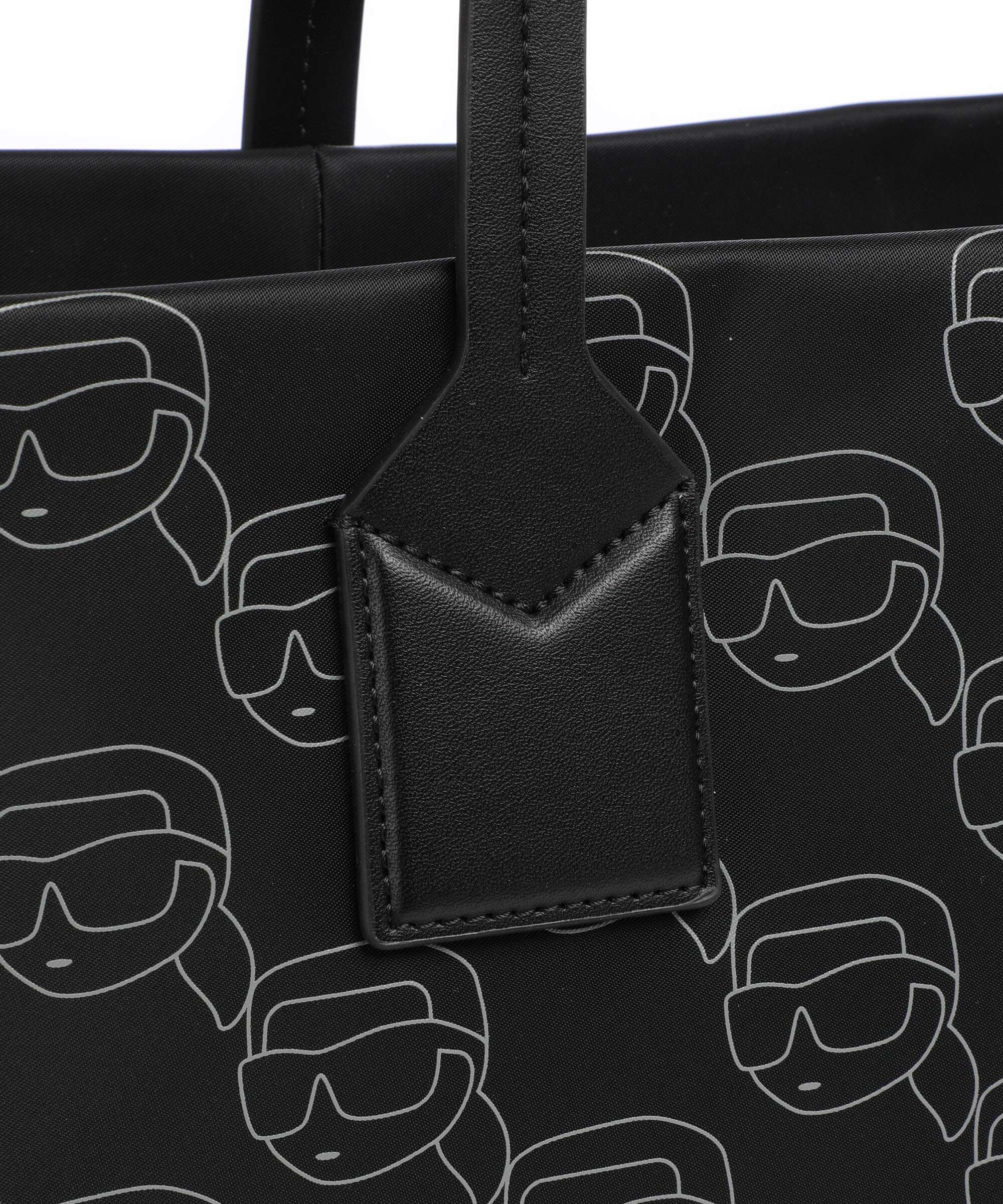 Karl Lagerfeld Ikon Medium Torba na zakupy black - Image 4