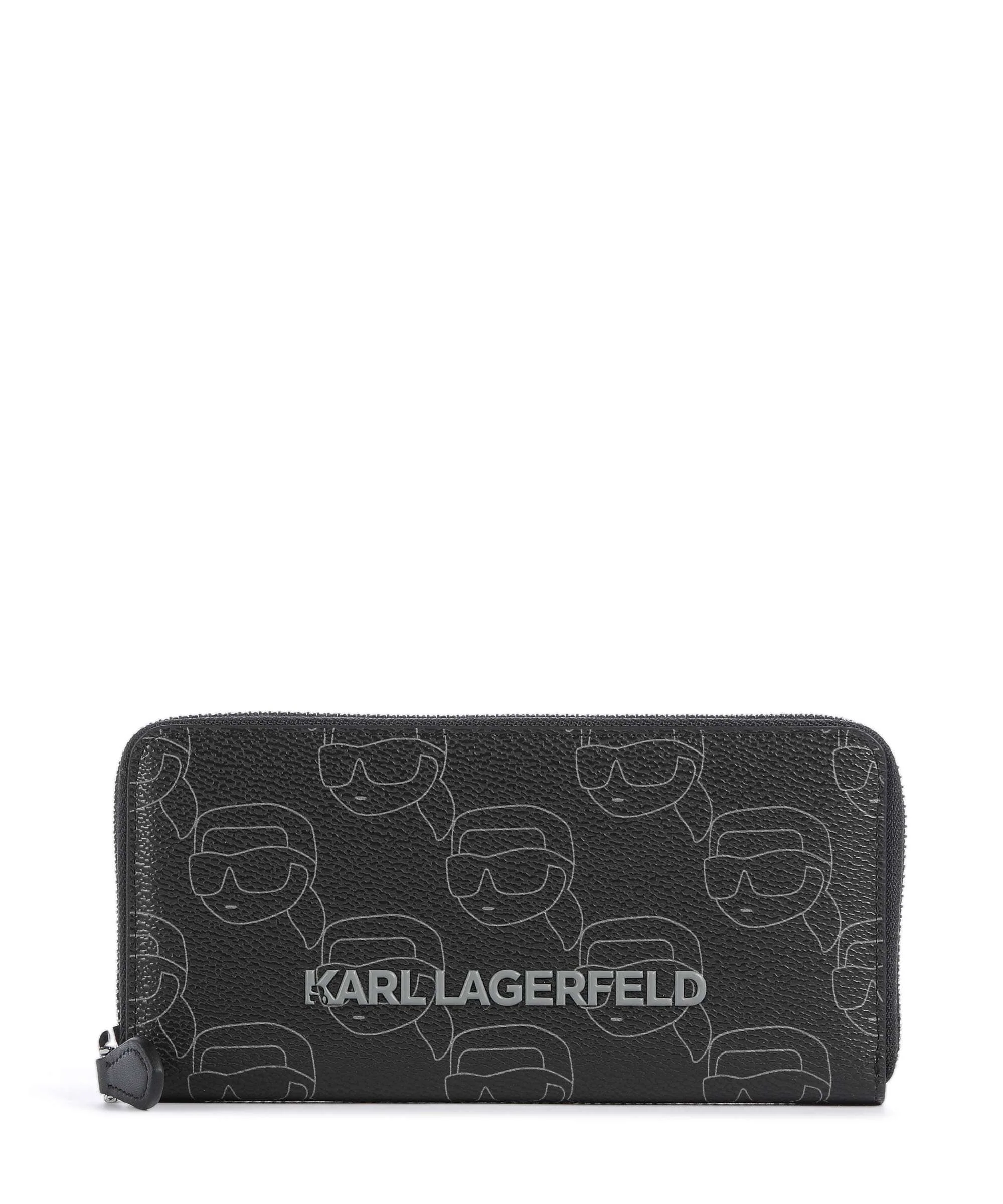 Karl Lagerfeld Ikon Mono Portfel black