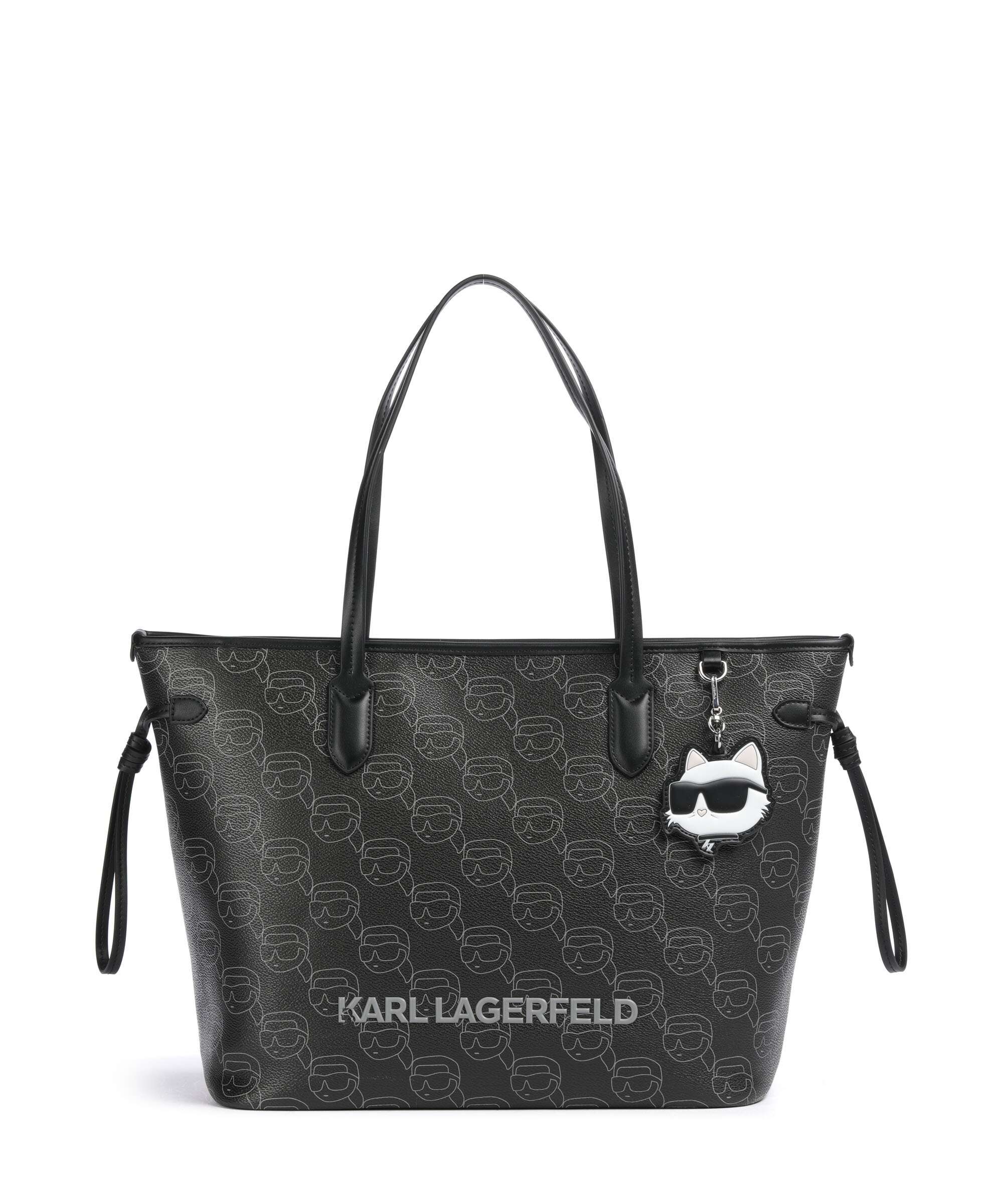 Karl Lagerfeld Ikon Mono Torba na zakupy black