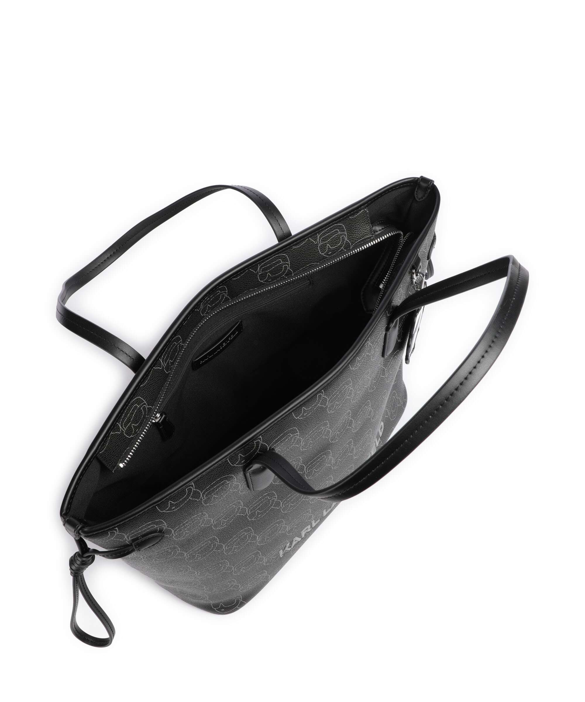 Karl Lagerfeld Ikon Mono Torba na zakupy black - Image 6