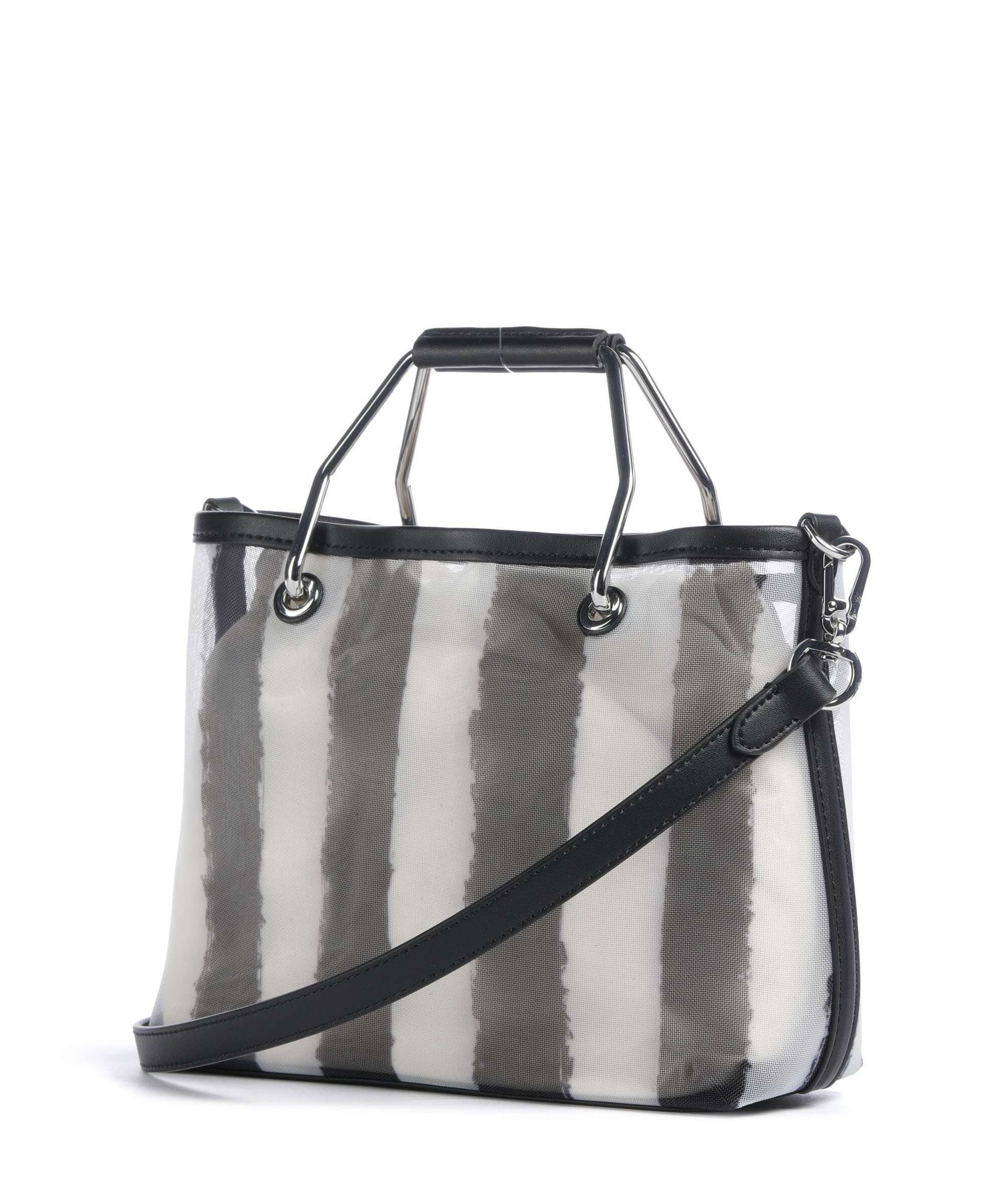 Karl Lagerfeld Ikon Small Torebka black stripes - Image 2