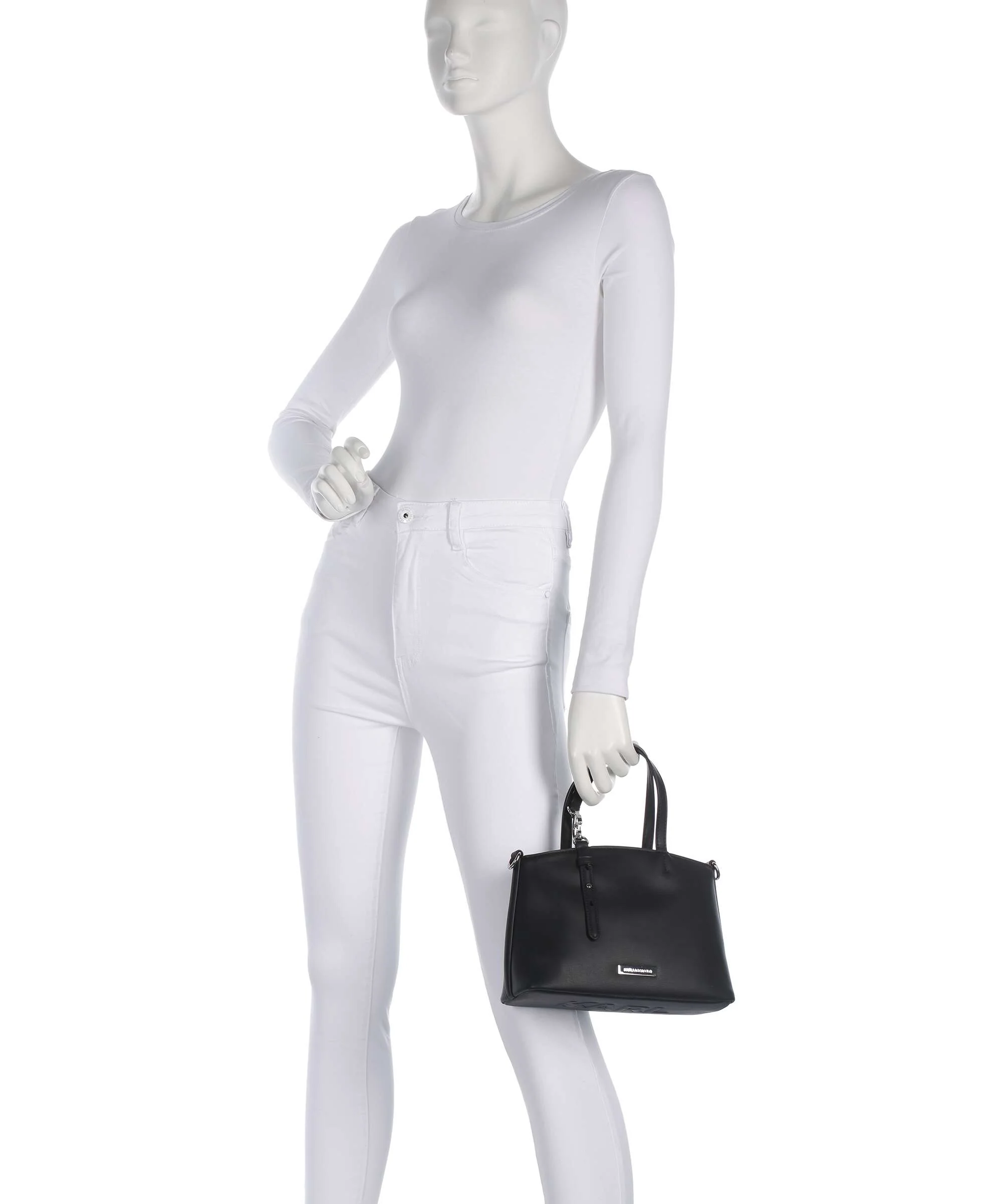 Karl Lagerfeld Ikon Smooth Torebka black - Image 3