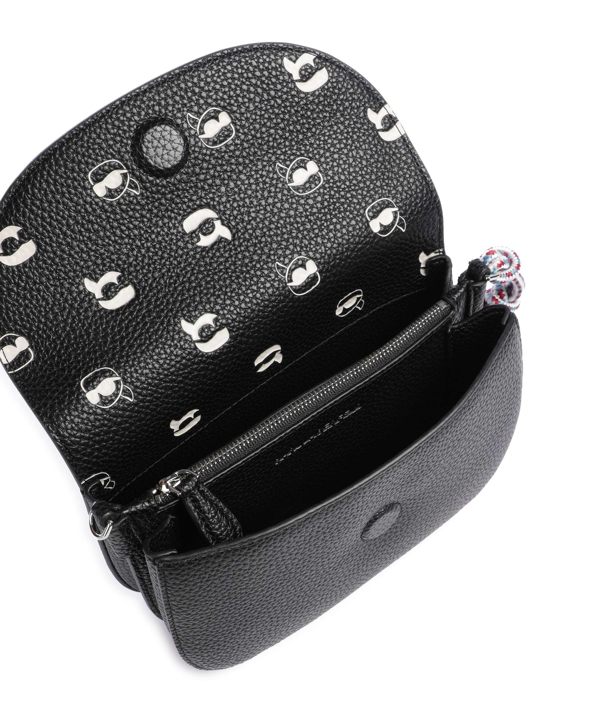 Karl Lagerfeld Ikon Torba przez ramię black - Image 6