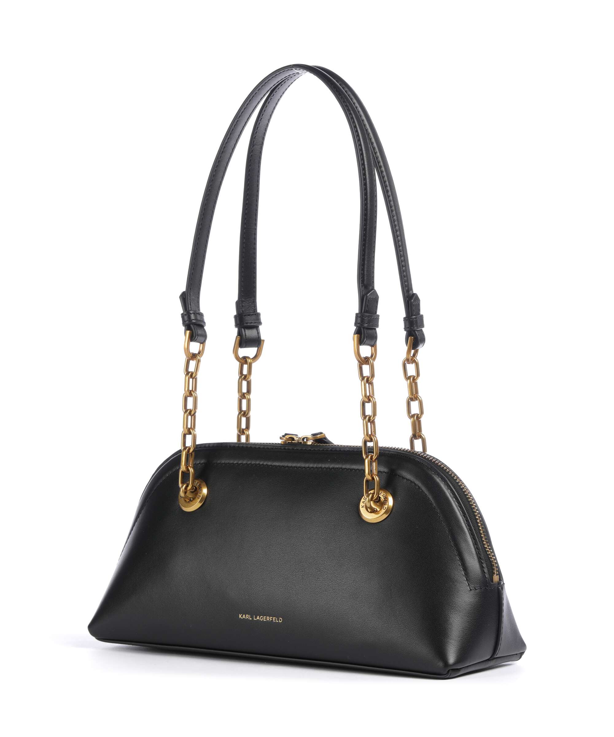 Karl Lagerfeld K/Autograph Bowling Small Torba na ramię black/gold - Image 2