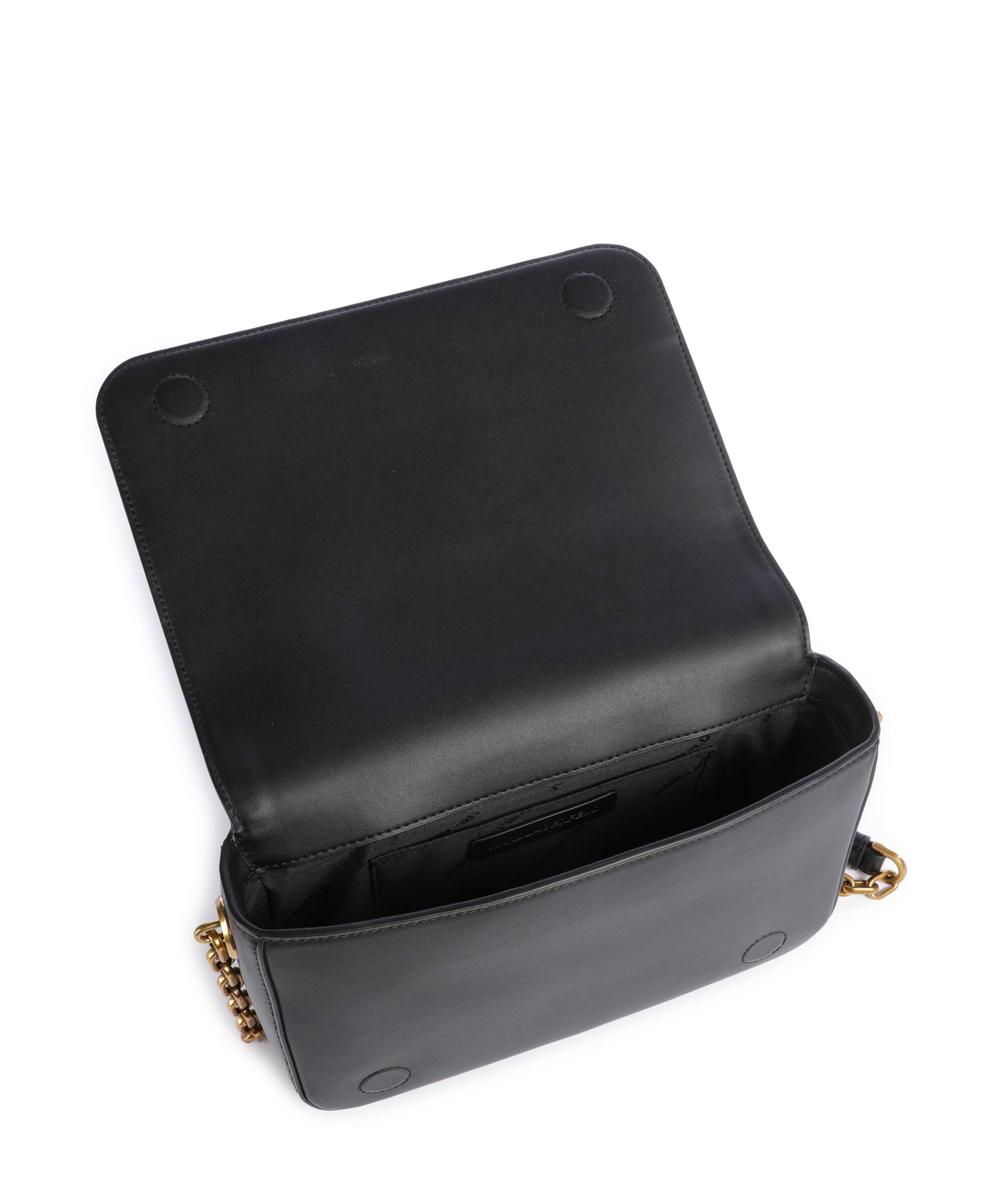 Karl Lagerfeld K/Autograph Medium Torba na ramię black/gold - Image 5