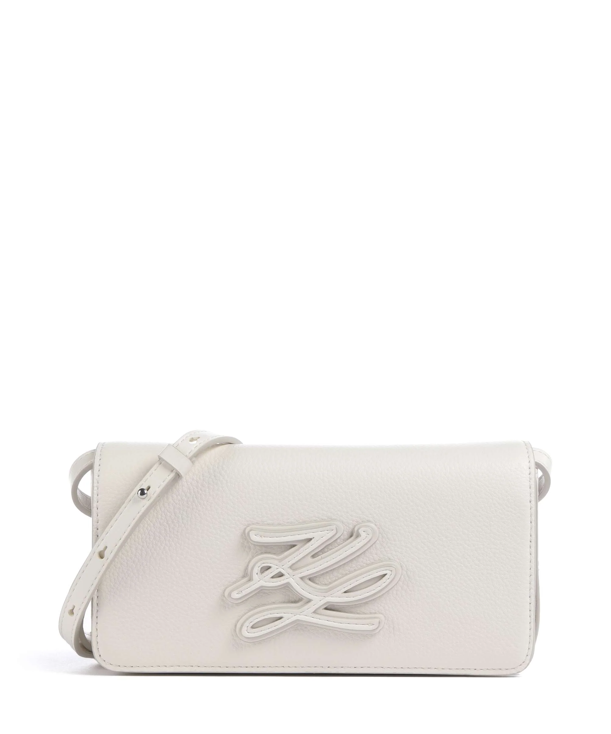 Karl Lagerfeld K/Autograph Mini Torba przez ramię off white