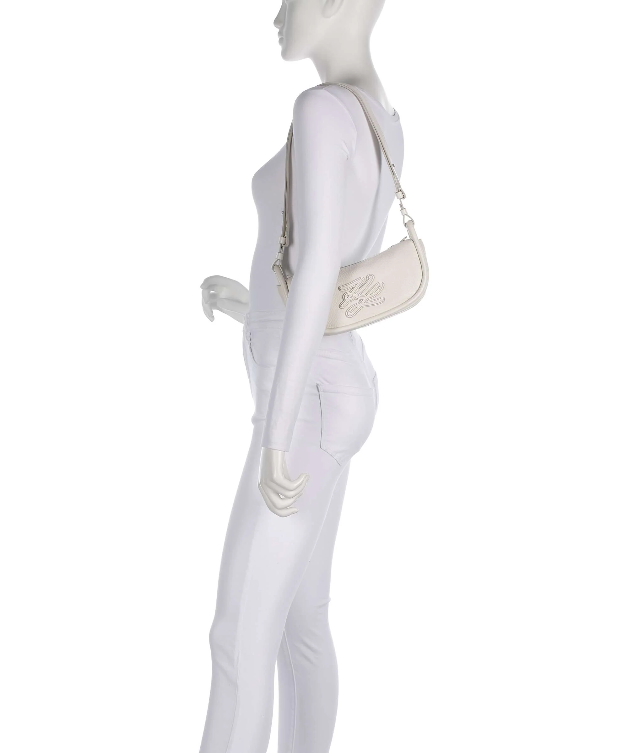 Karl Lagerfeld K/Autograph Small Torba na ramię off white - Image 4