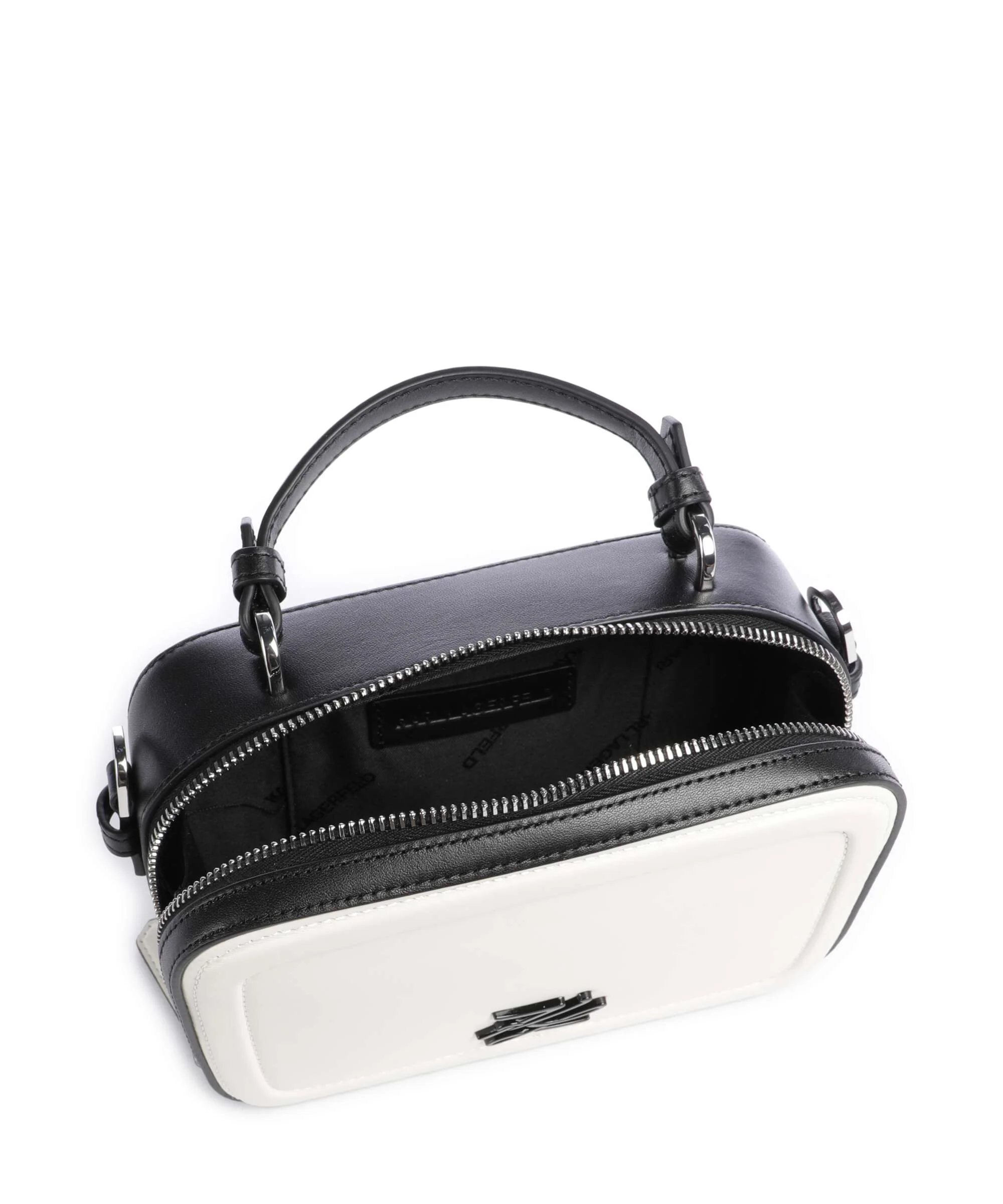 Karl Lagerfeld K/Autograph Small Torba przez ramię black/white - Image 6