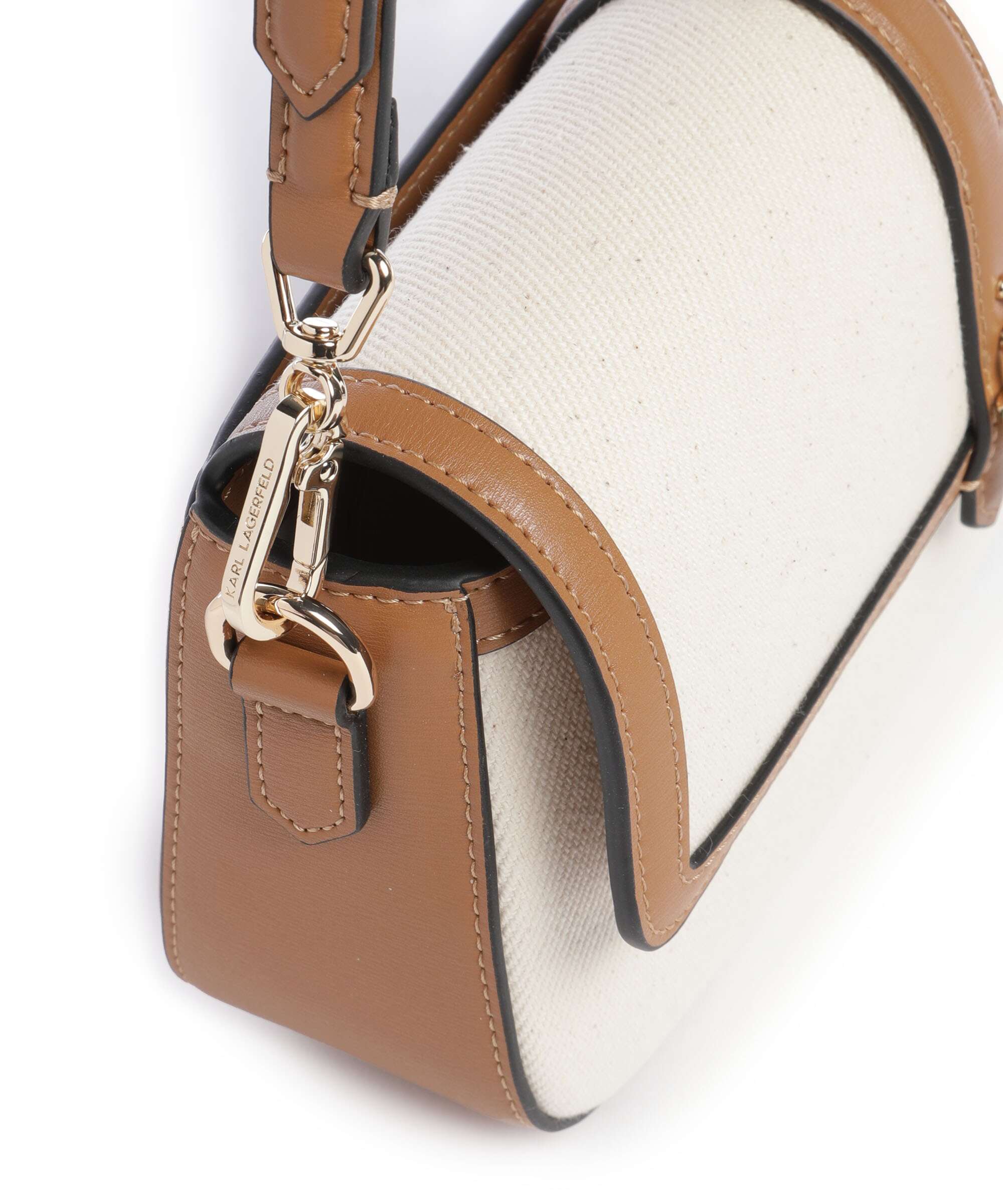 Karl Lagerfeld K/Autograph Torba na ramię canvas caramel - Image 4