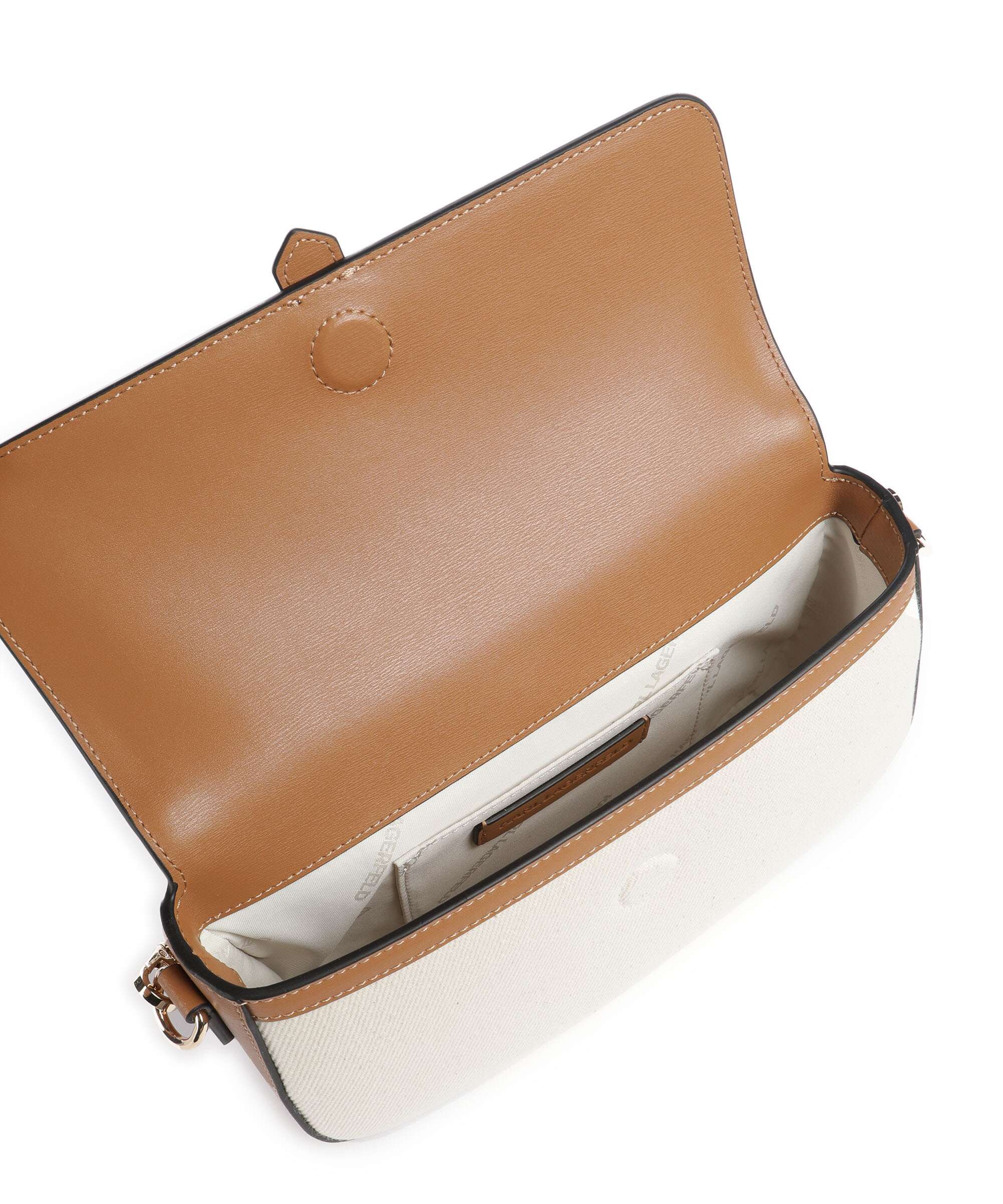 Karl Lagerfeld K/Autograph Torba na ramię canvas caramel - Image 6