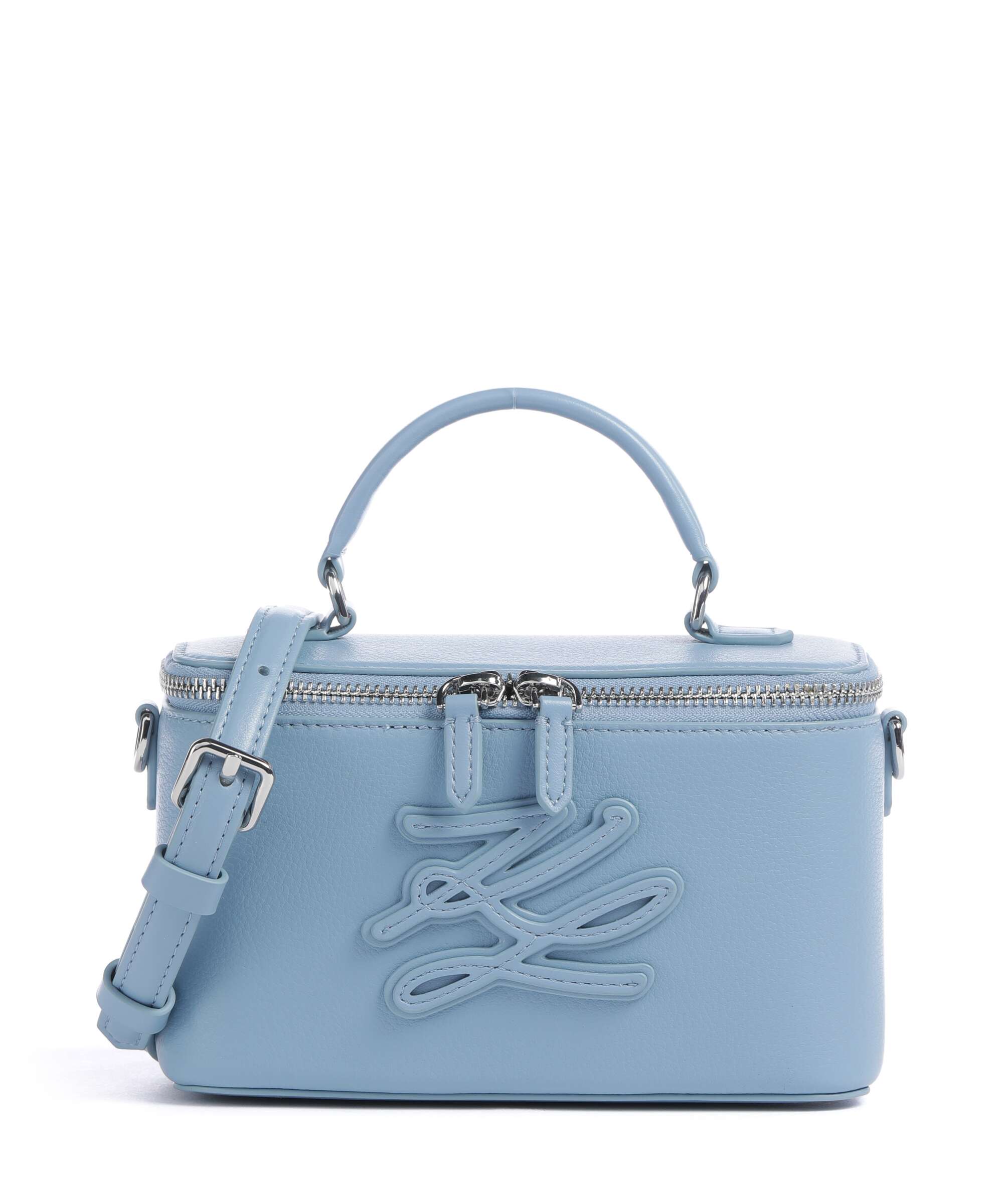 Karl Lagerfeld K/Autograph Vanity Torba przez ramię blue bloom