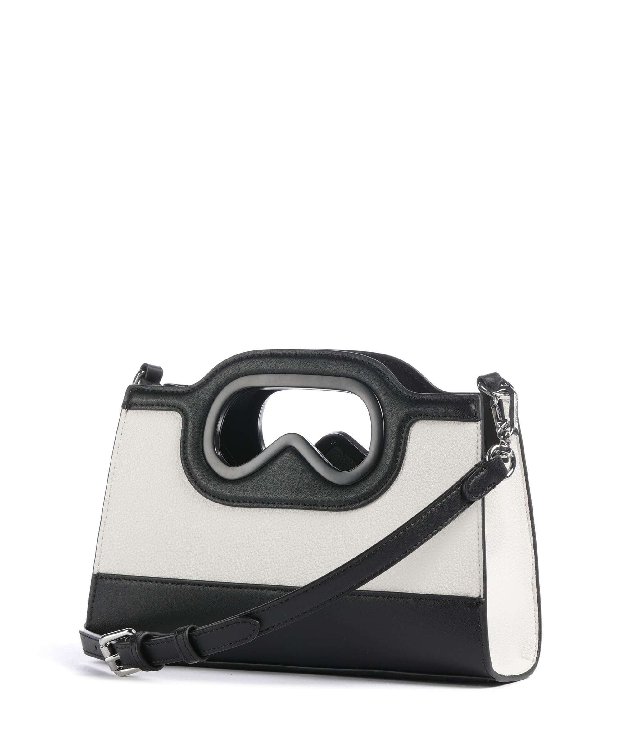 Karl Lagerfeld K/Aviator Mini Torba przez ramię white/black - Image 2