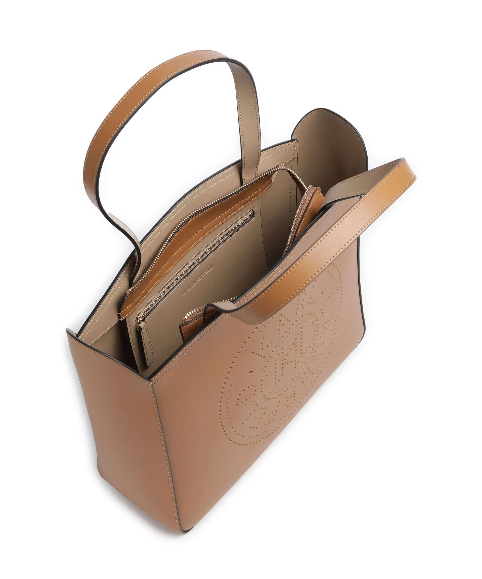 Karl Lagerfeld K/Circle Medium Torba na zakupy caramel - Image 5