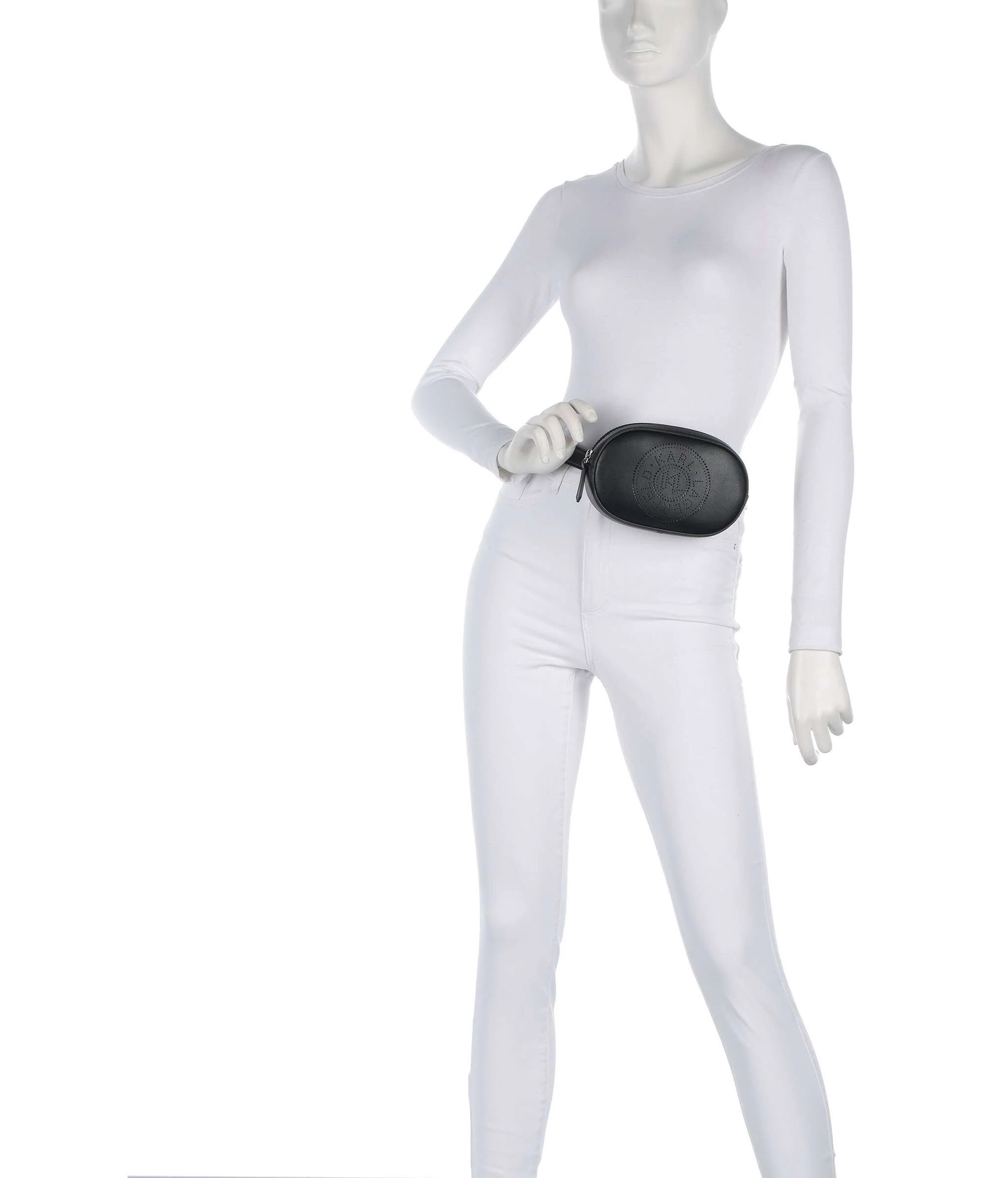 Karl Lagerfeld K/Circle Saszetka nerka black/nickel - Image 3