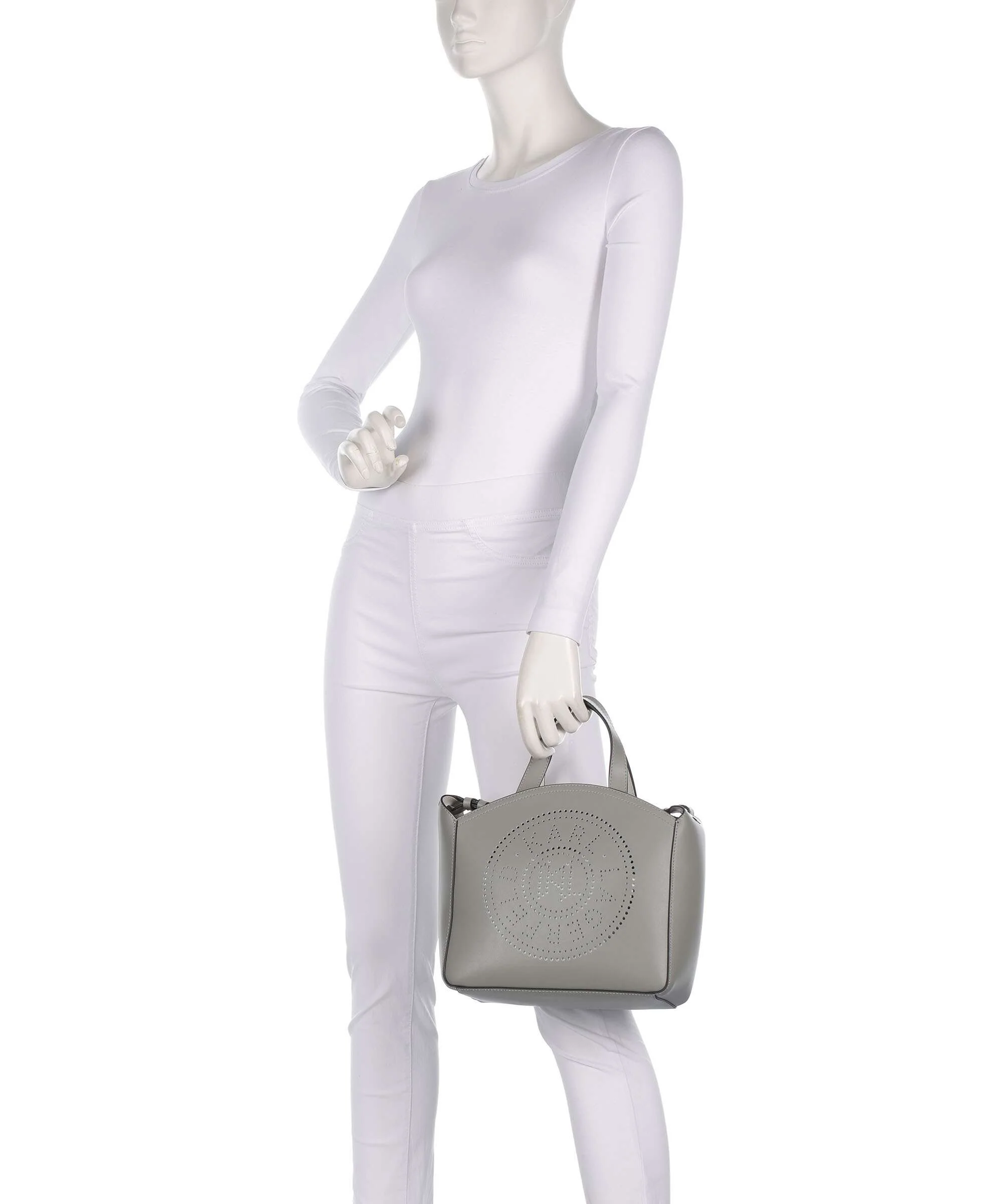 Karl Lagerfeld K/Circle Small Torebka cloud grey - Image 3