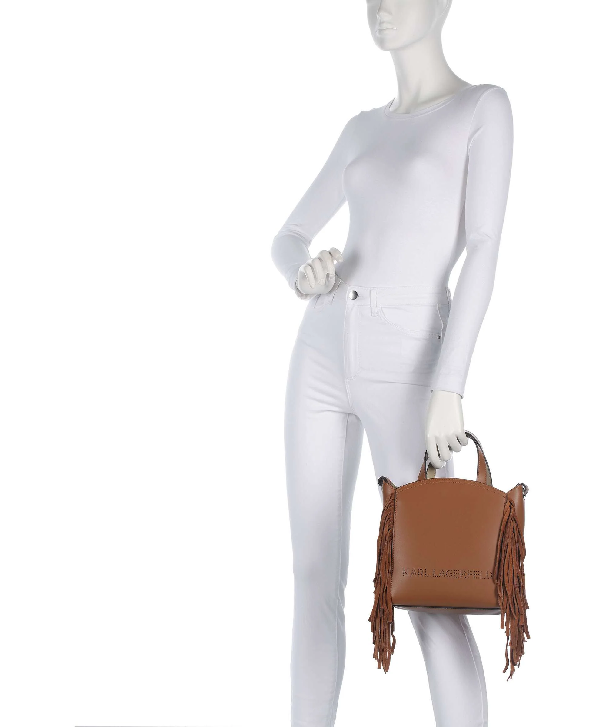 Karl Lagerfeld K/Circle Small Torebka dark tan - Image 3