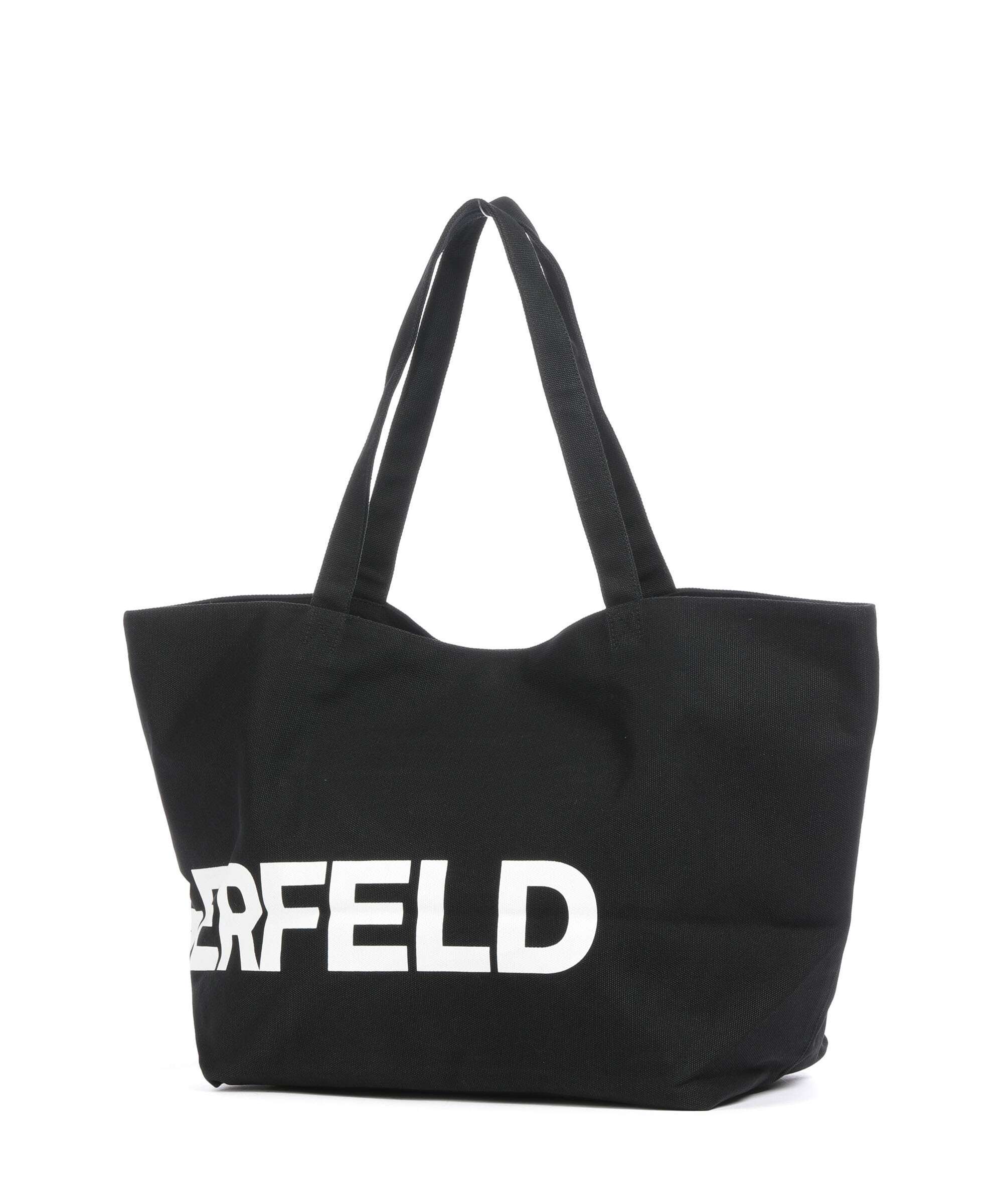 Karl Lagerfeld K/Essential Big Logo Torba na zakupy black/white - Image 2
