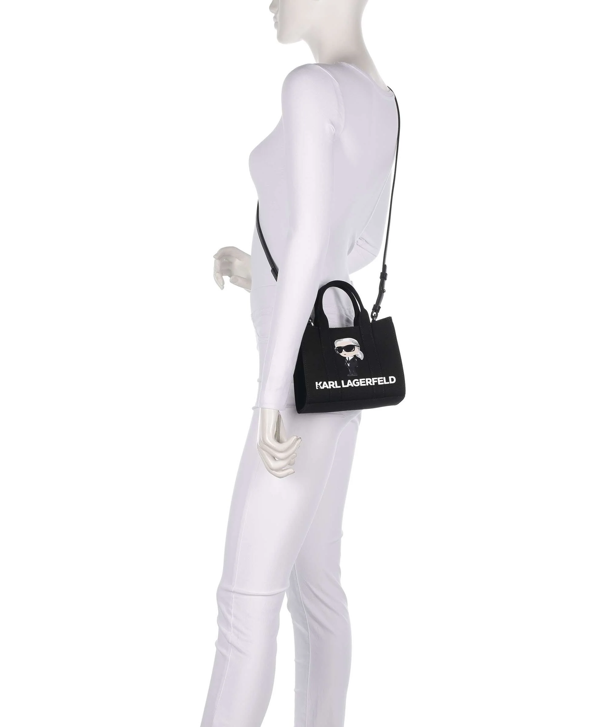 Karl Lagerfeld K/Ikon Mini Torba przez ramię black - Image 3