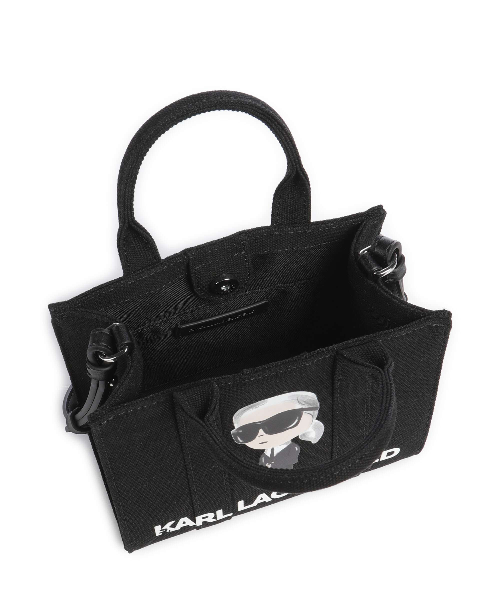 Karl Lagerfeld K/Ikon Mini Torba przez ramię black - Image 6