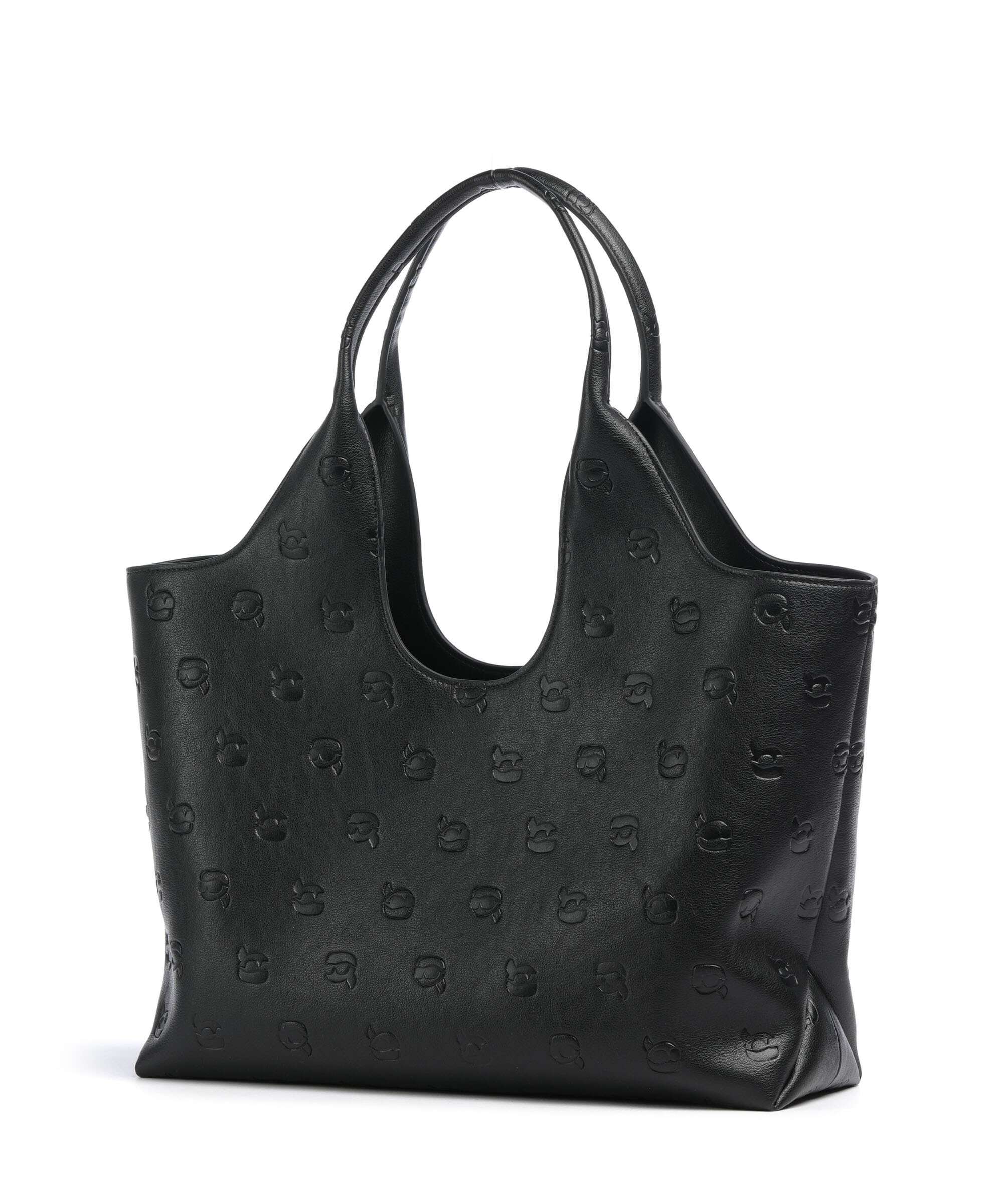 Karl Lagerfeld K/Ikon Monogram Medium Torba na zakupy tonal black - Image 2