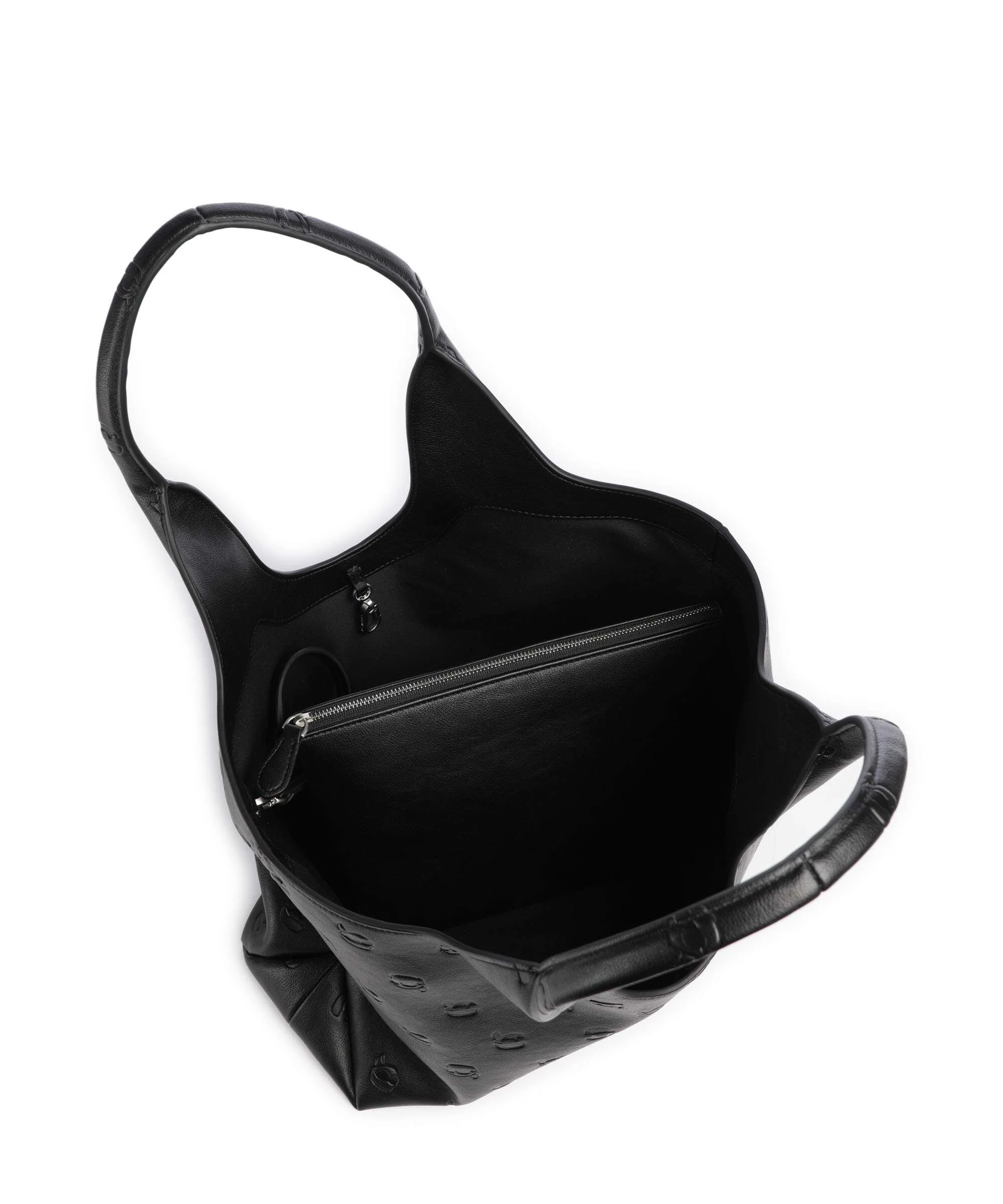Karl Lagerfeld K/Ikon Monogram Medium Torba na zakupy tonal black - Image 6