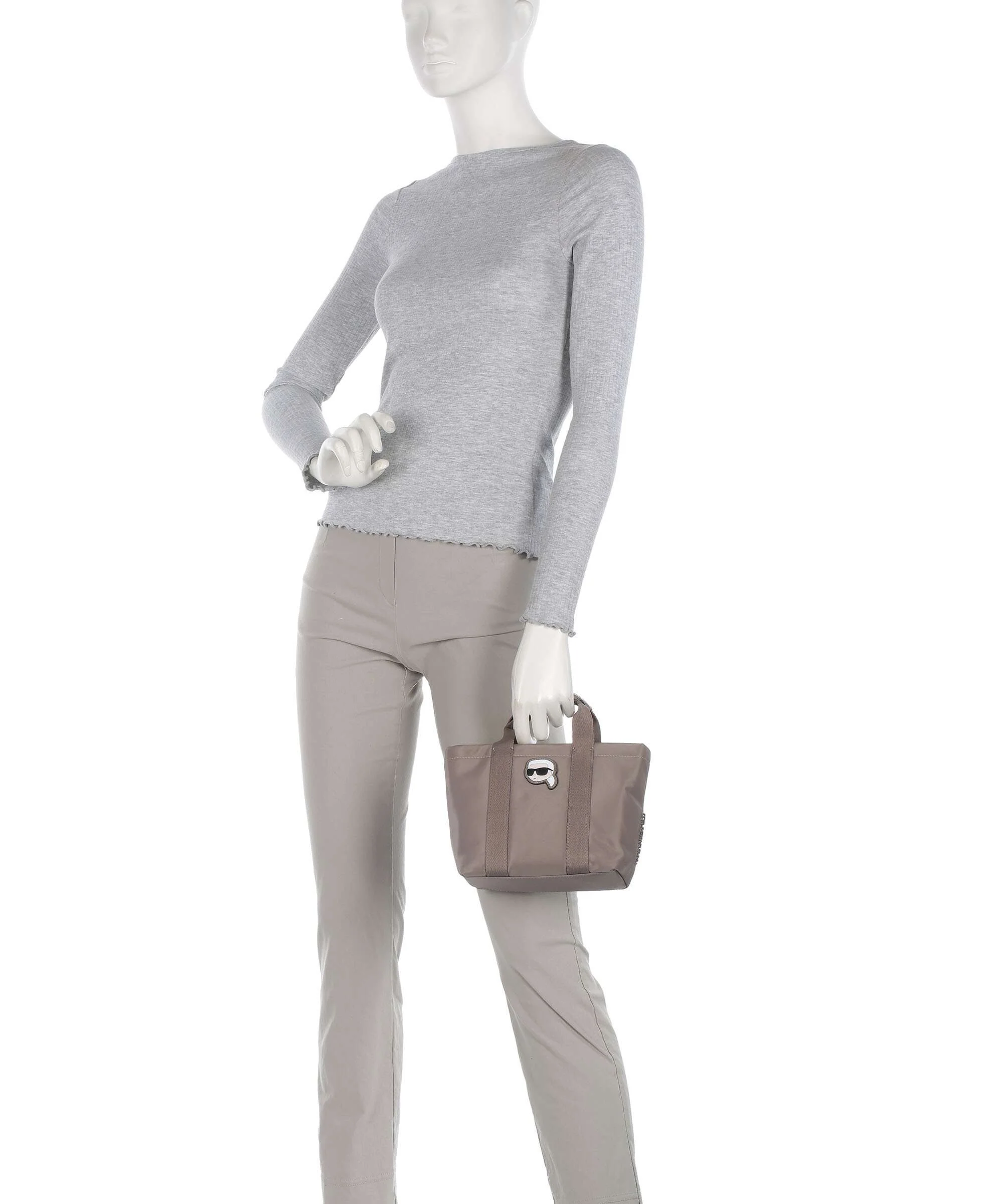 Karl Lagerfeld K/Ikonik 2.0 Torba przez ramię ash grey - Image 3