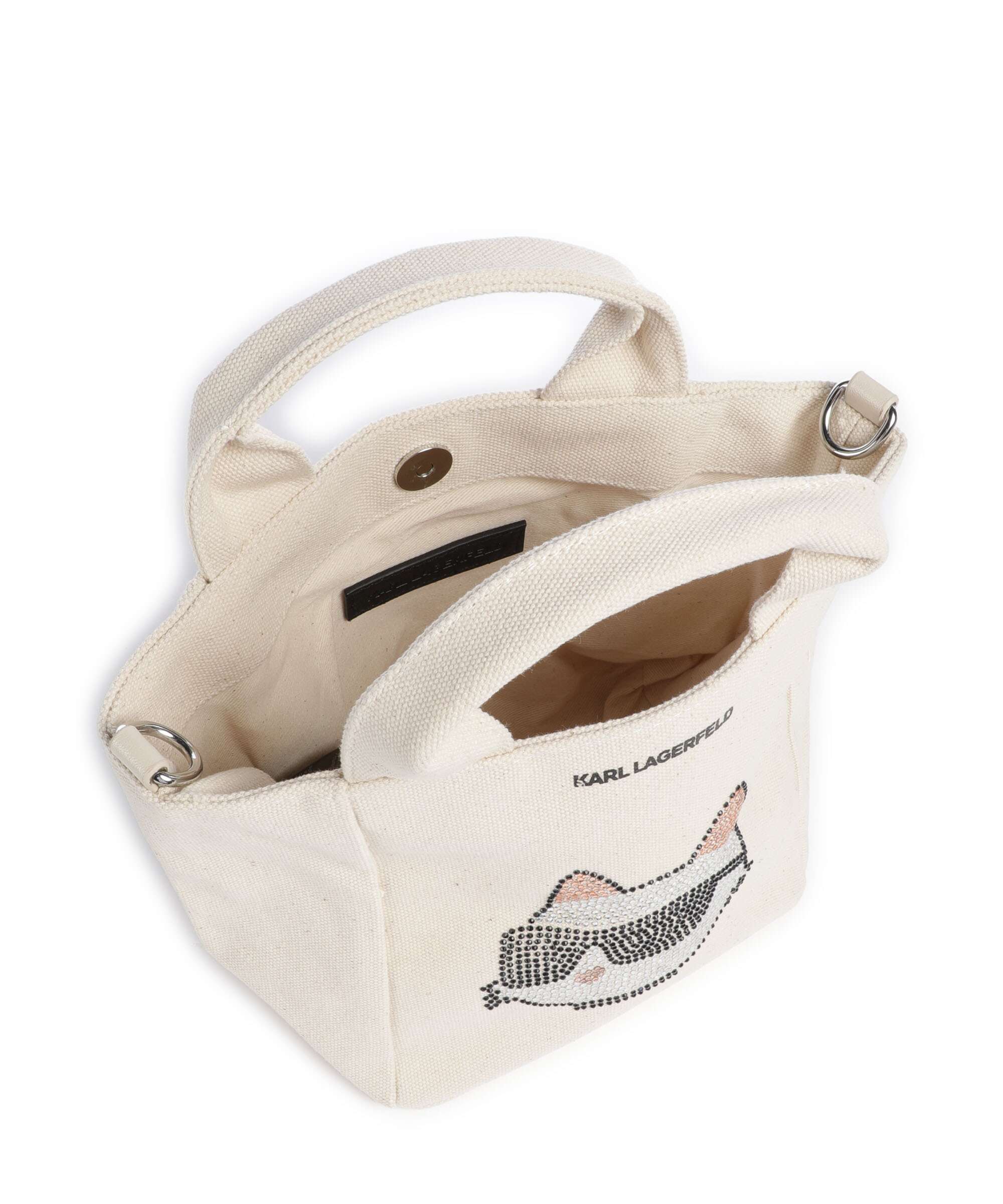 Karl Lagerfeld K/Ikonik Choupette Mini Torba przez ramię natural - Image 6