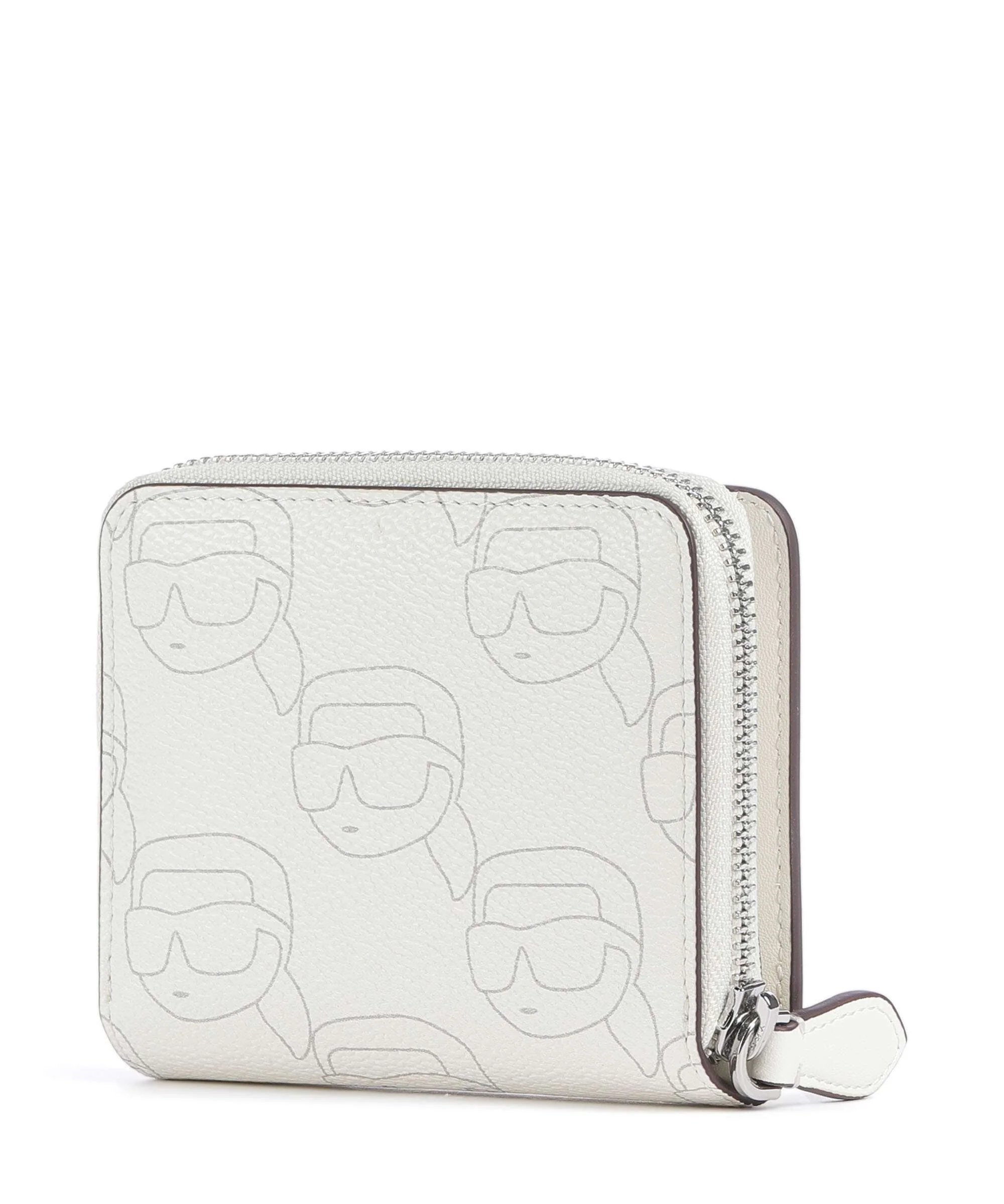 Karl Lagerfeld K/Ikonik Mono Portfel offwhite - Image 3