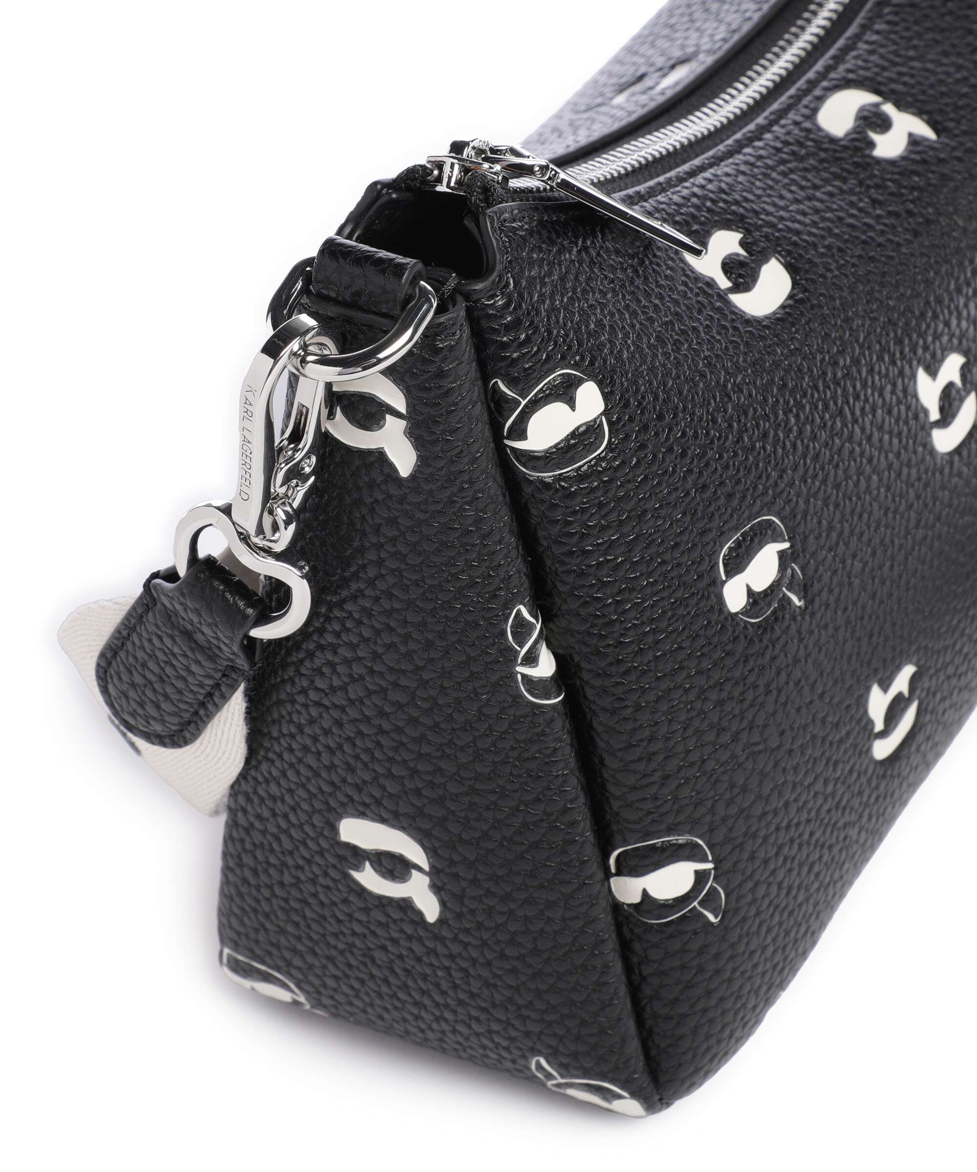 Karl Lagerfeld K/Ikonik Torba na ramię karl dot/black - Image 4