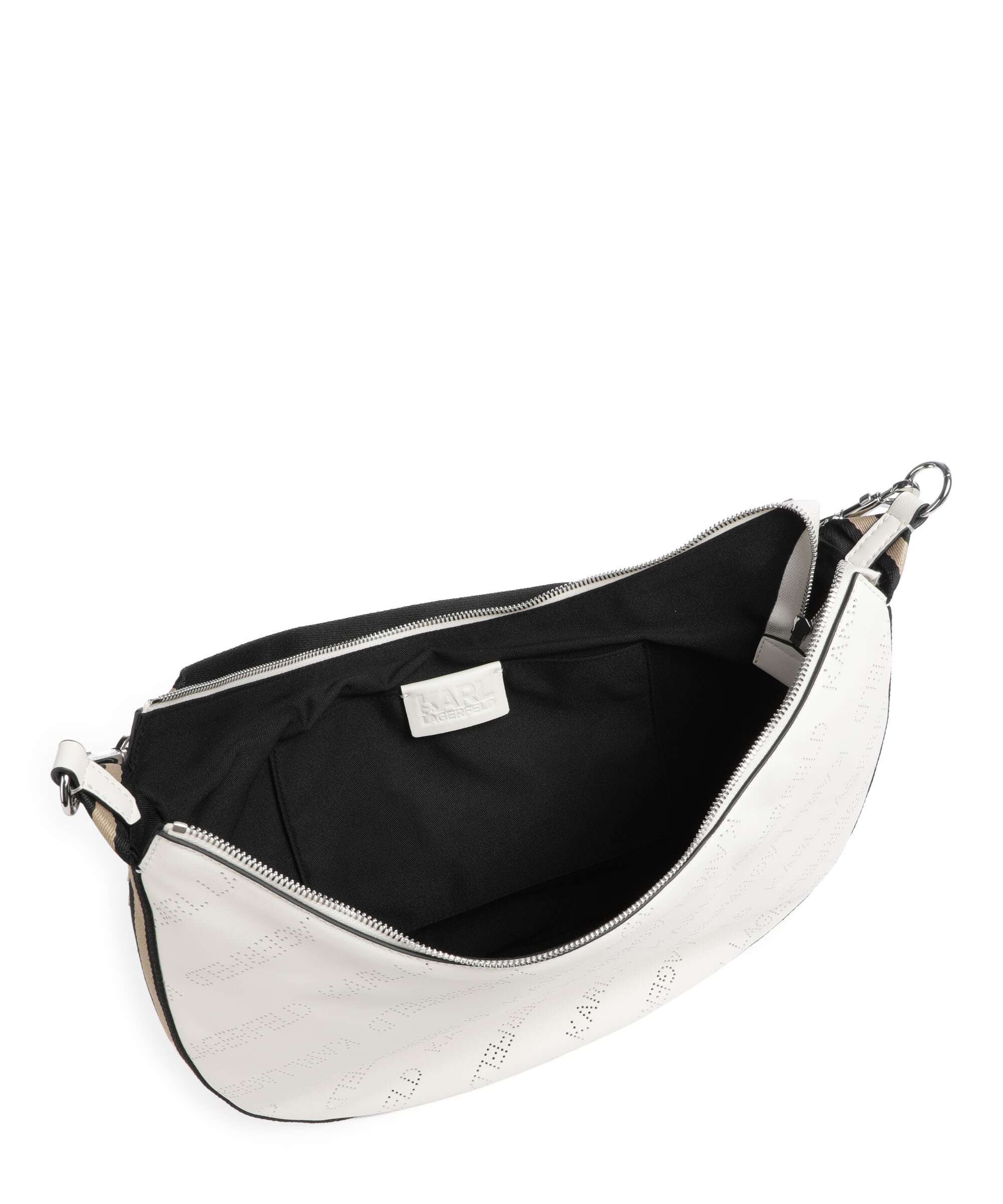 Karl Lagerfeld K/Moon Medium Torebka worek offwhite - Image 6