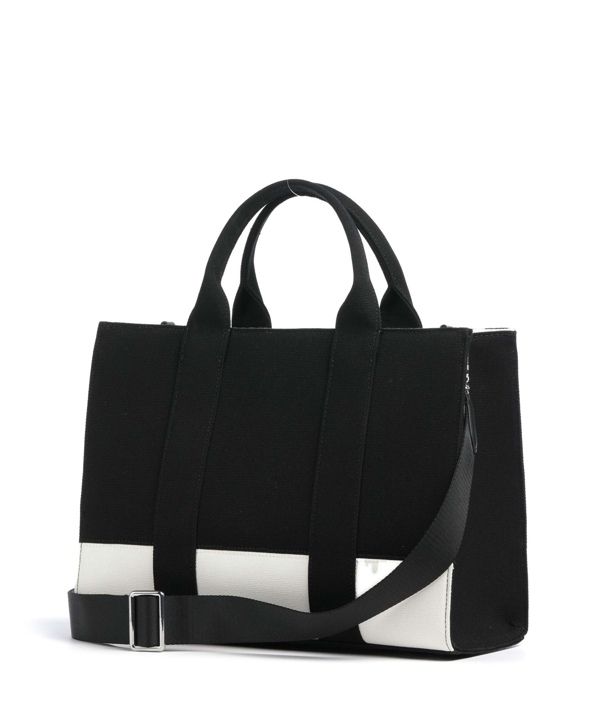 Karl Lagerfeld K/Rue St Guillaume Medium Torebka cannoli cream/black - Image 2