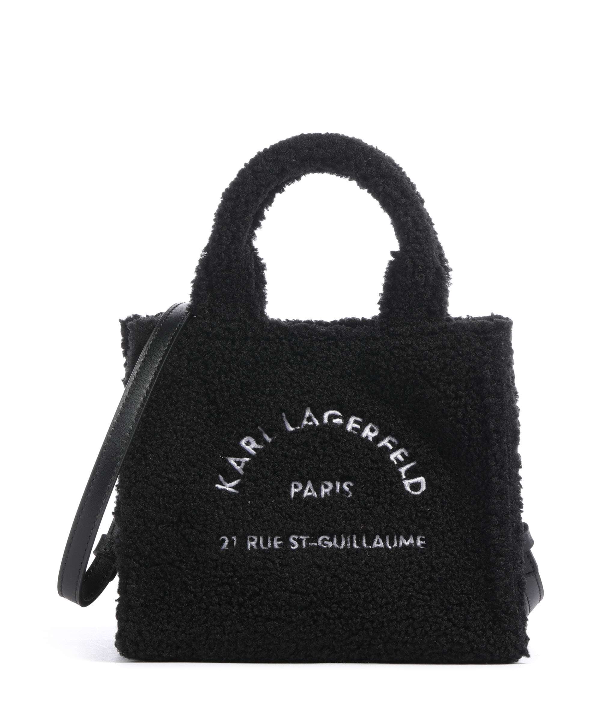 Karl Lagerfeld K/Rue St Guillaume Mini Torba przez ramię black