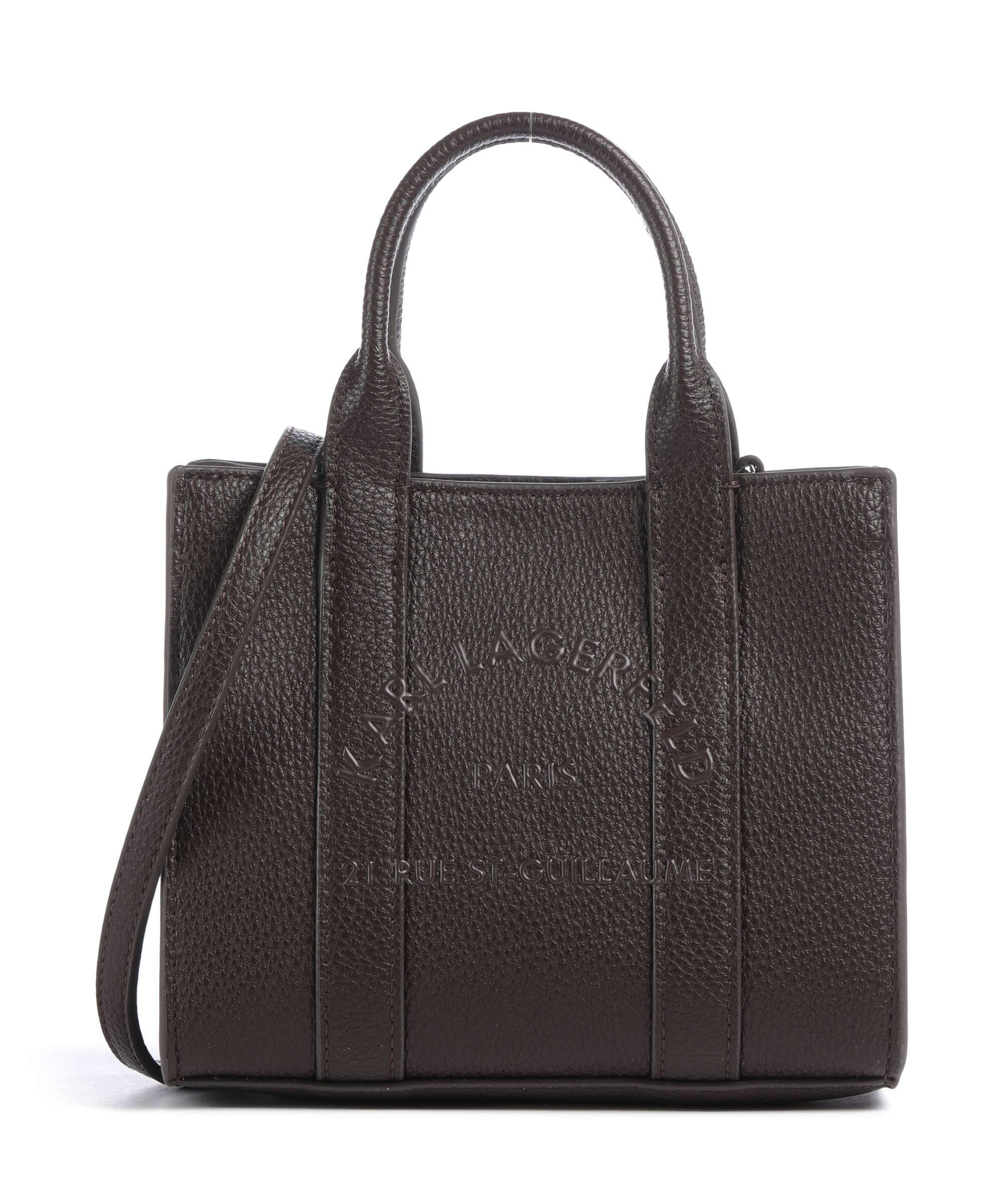 Karl Lagerfeld K/Rue St Guillaume Mini Torebka tobacco