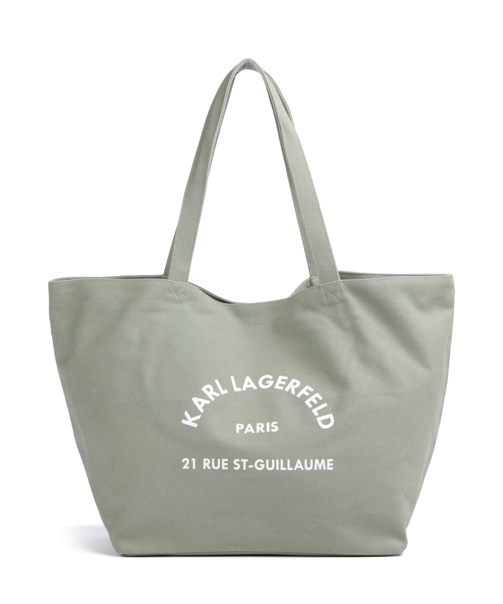 Karl Lagerfeld K/Rue St Guillaume Torba na zakupy oil green
