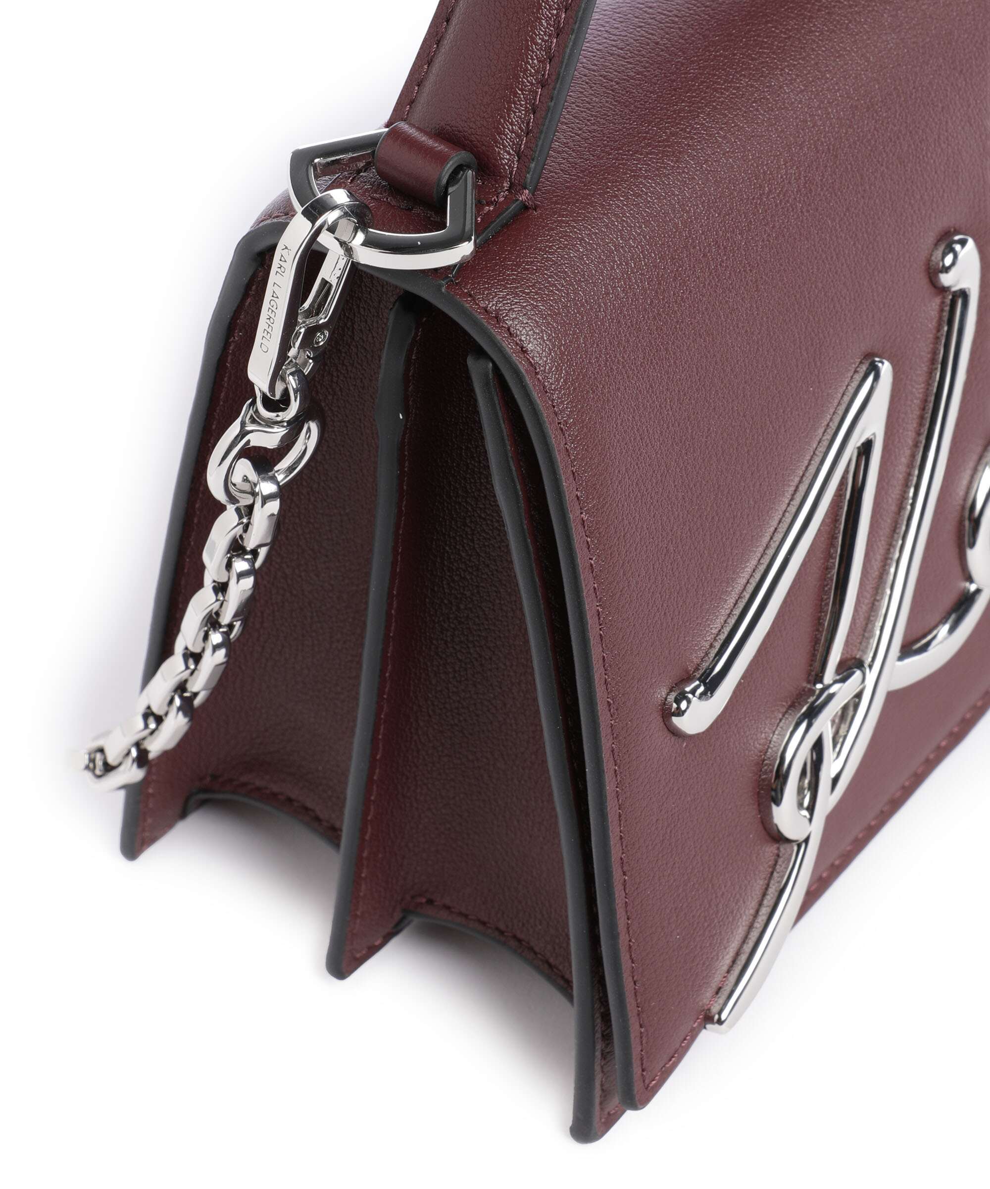 Karl Lagerfeld K/Signature 2.0 Torba przez ramię windsor/burgundy - Image 4