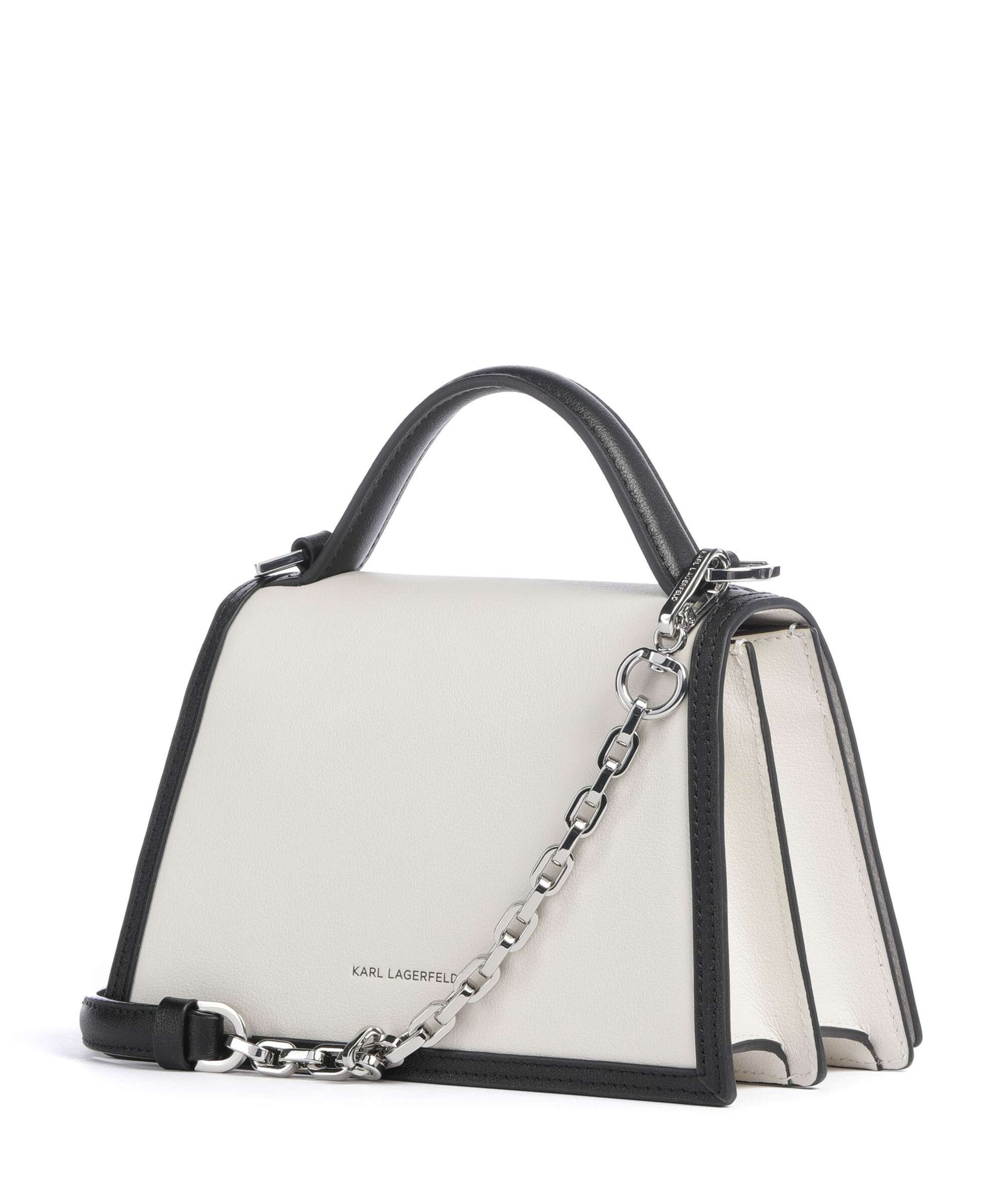 Karl Lagerfeld K/Signature 2.0 Torba przez ramię white/black - Image 2
