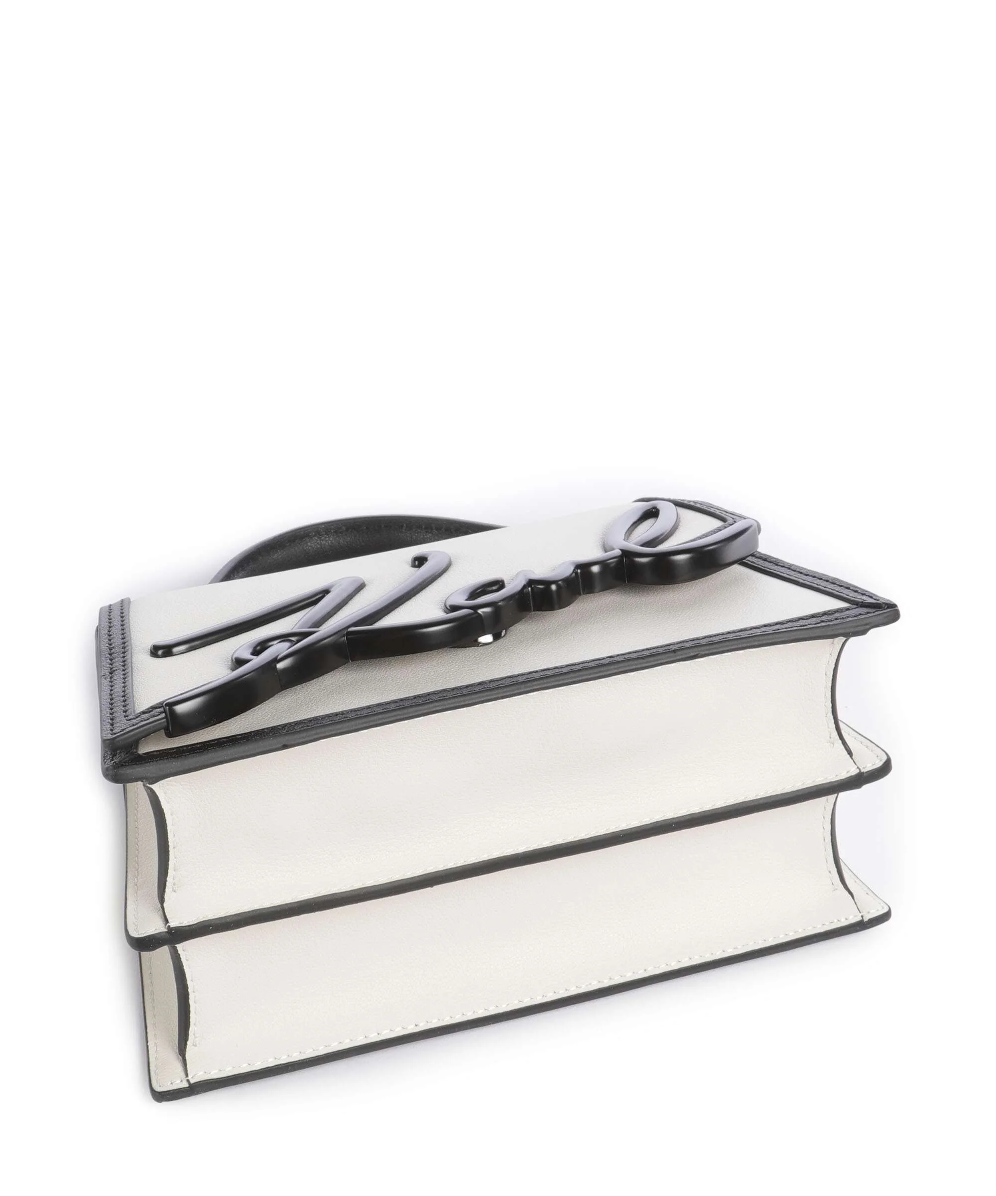 Karl Lagerfeld K/Signature 2.0 Torba przez ramię white/black - Image 5